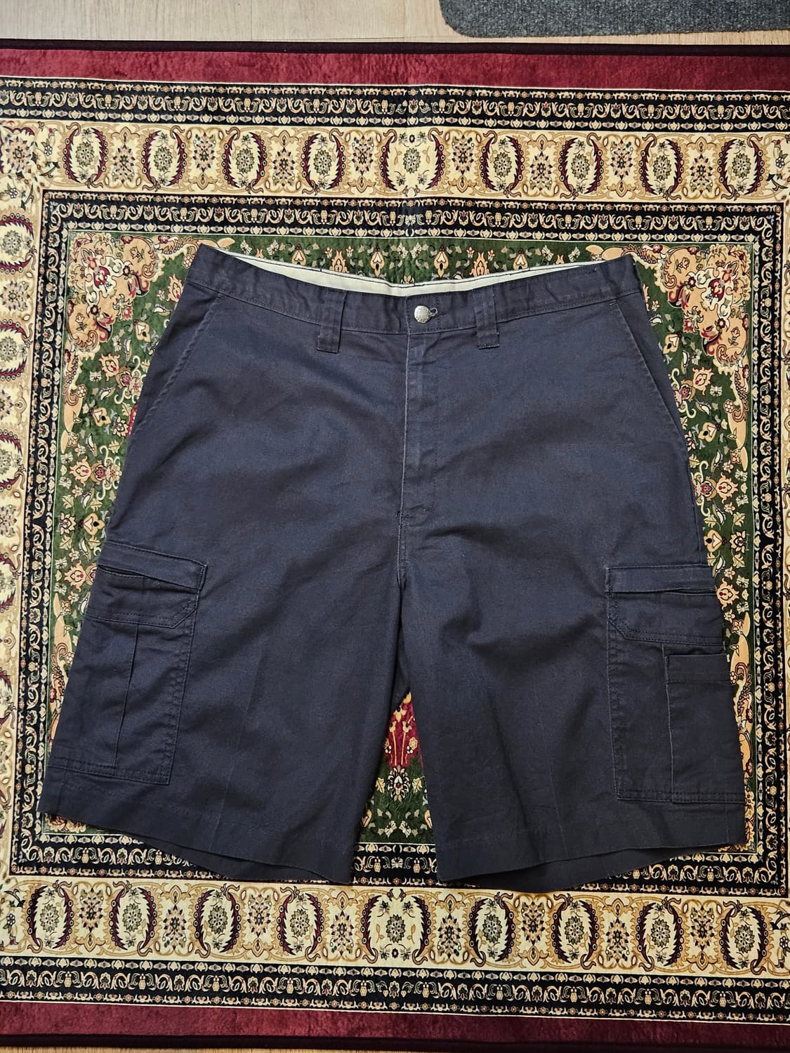 Vintage Cargo Shorts (Navy) 상품이미지1