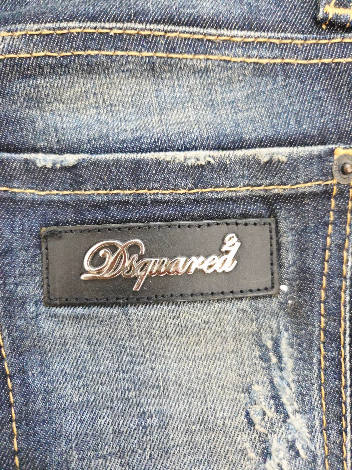 디스퀘어드2(DSQUARED2) 디스트로이드 페인트 데님 팬츠 상품이미지6