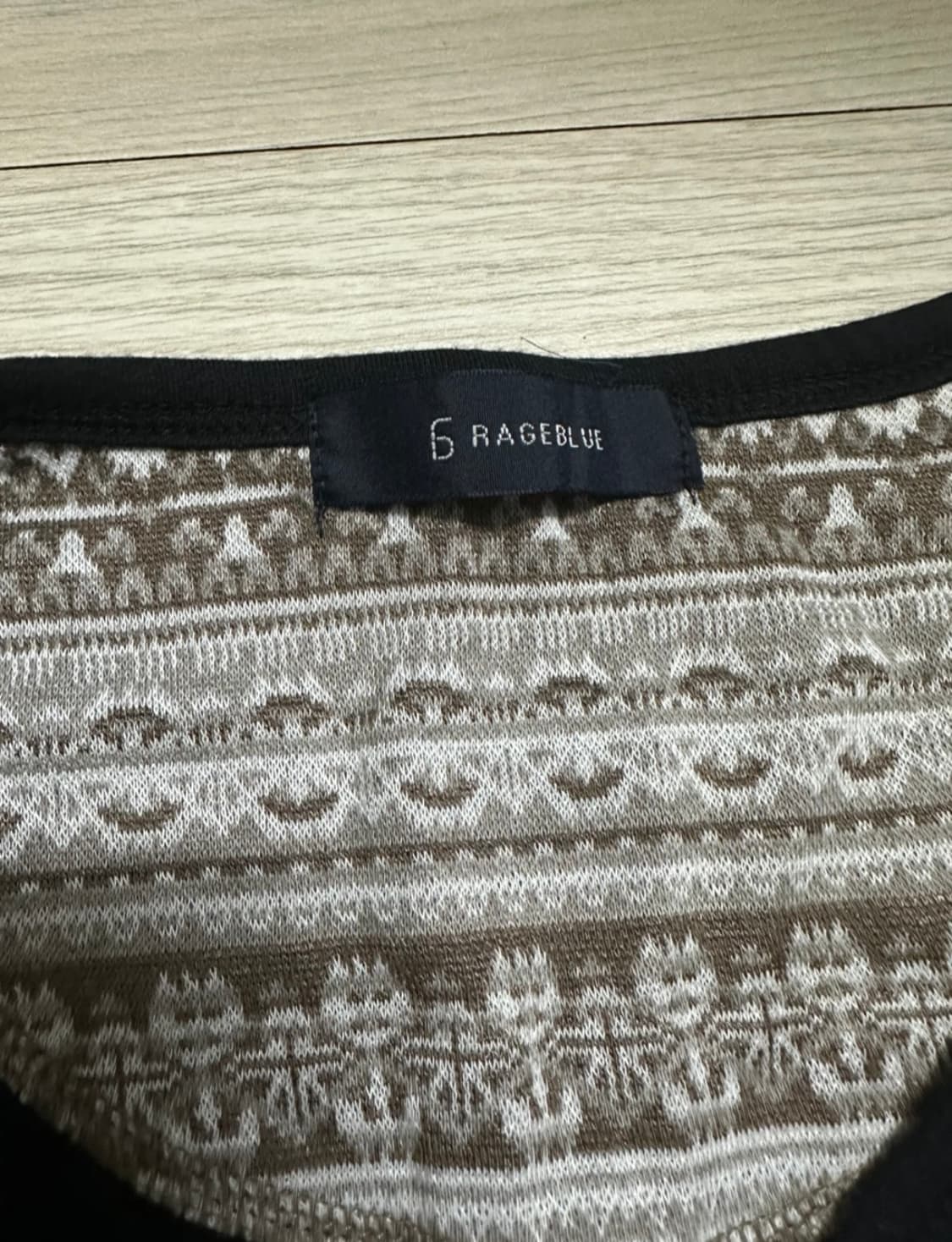 레이지블루 빈티지 반팔 티셔츠 상품이미지6