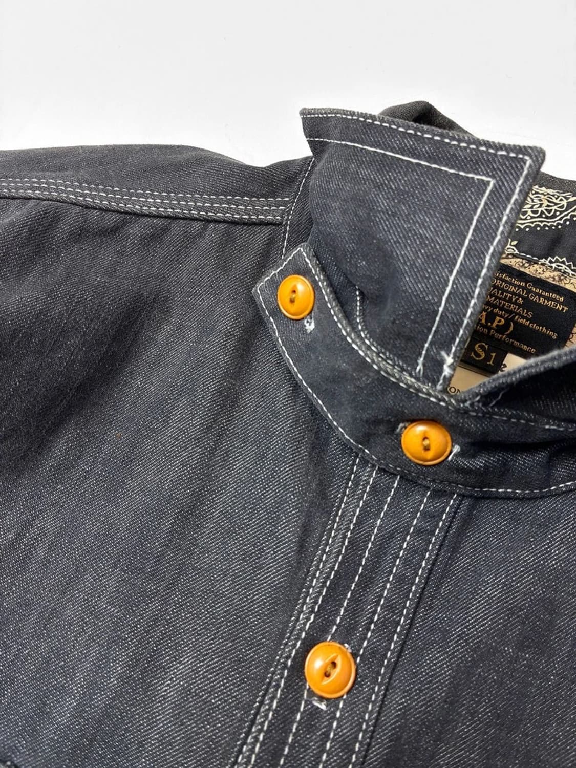 디아프바인 WAP 웨스턴 데님 셔츠 PN5398 상품이미지4