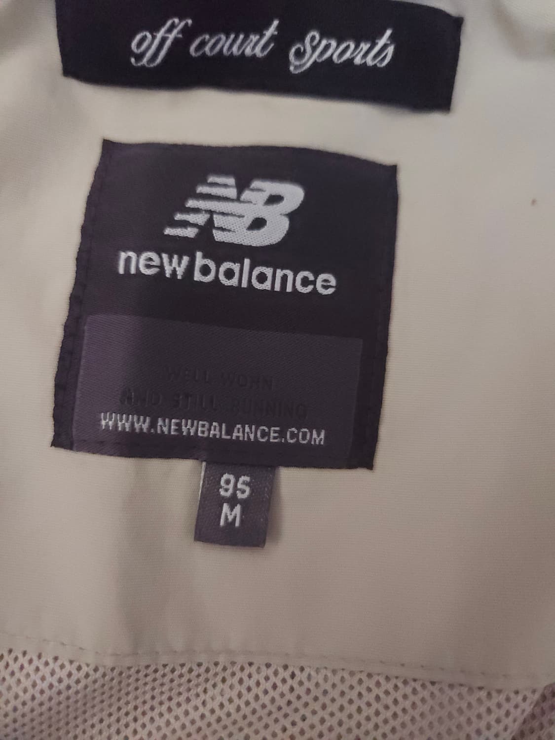 뉴발란스 바람막이 M 상품이미지3