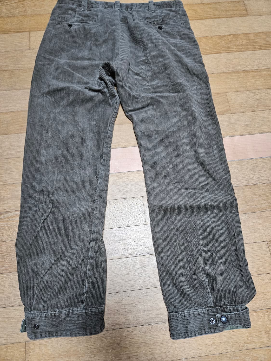 rrl 플리츠 코듀로이 팬츠 32/30 상품이미지2