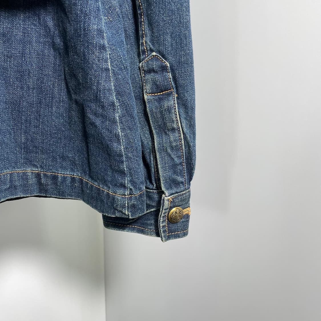 (새상품)랄프로렌 금장 로고 버튼 로브 셔츠 자켓 상품이미지7