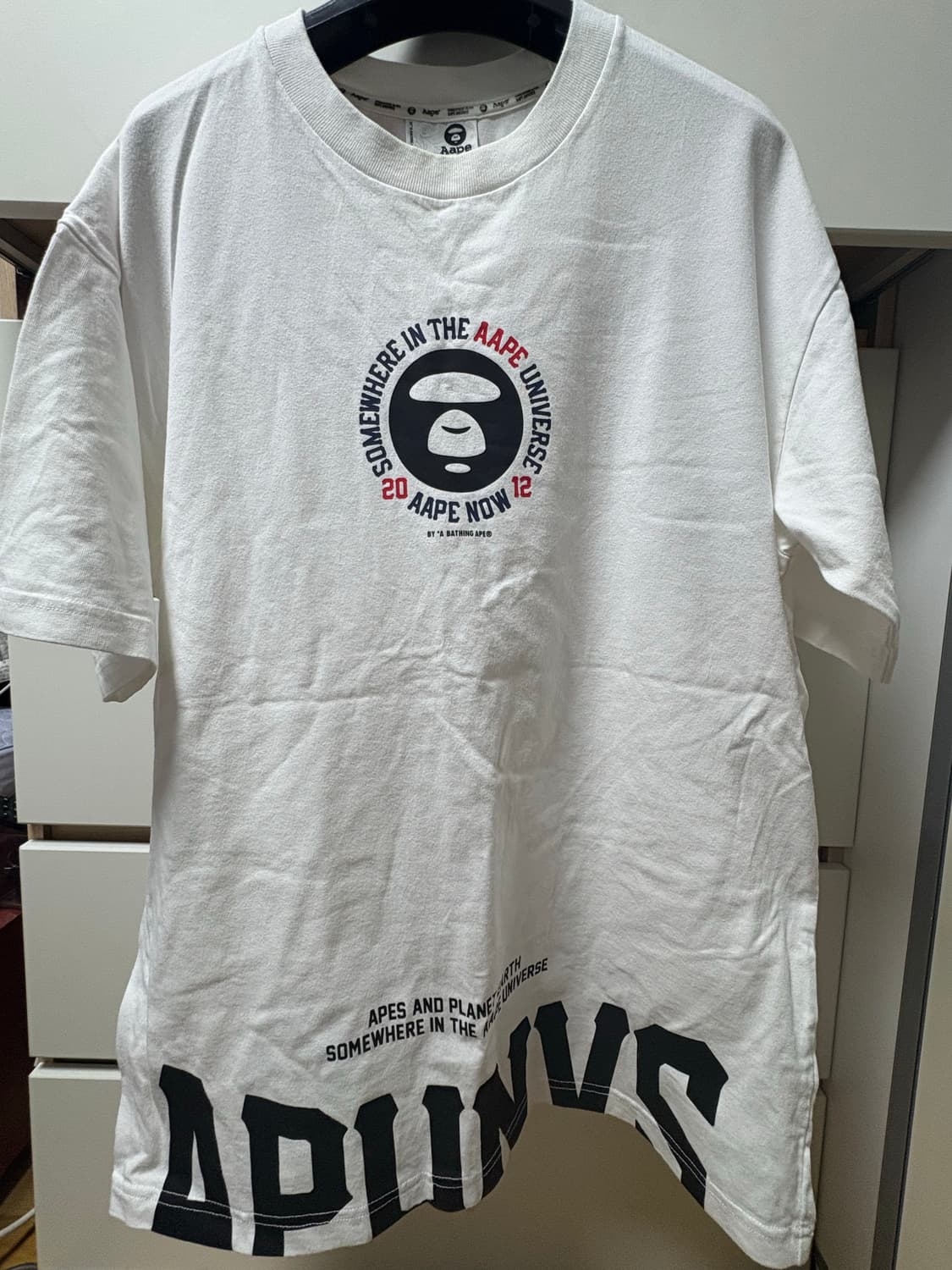 Aape 티셔츠 L size 상품이미지1