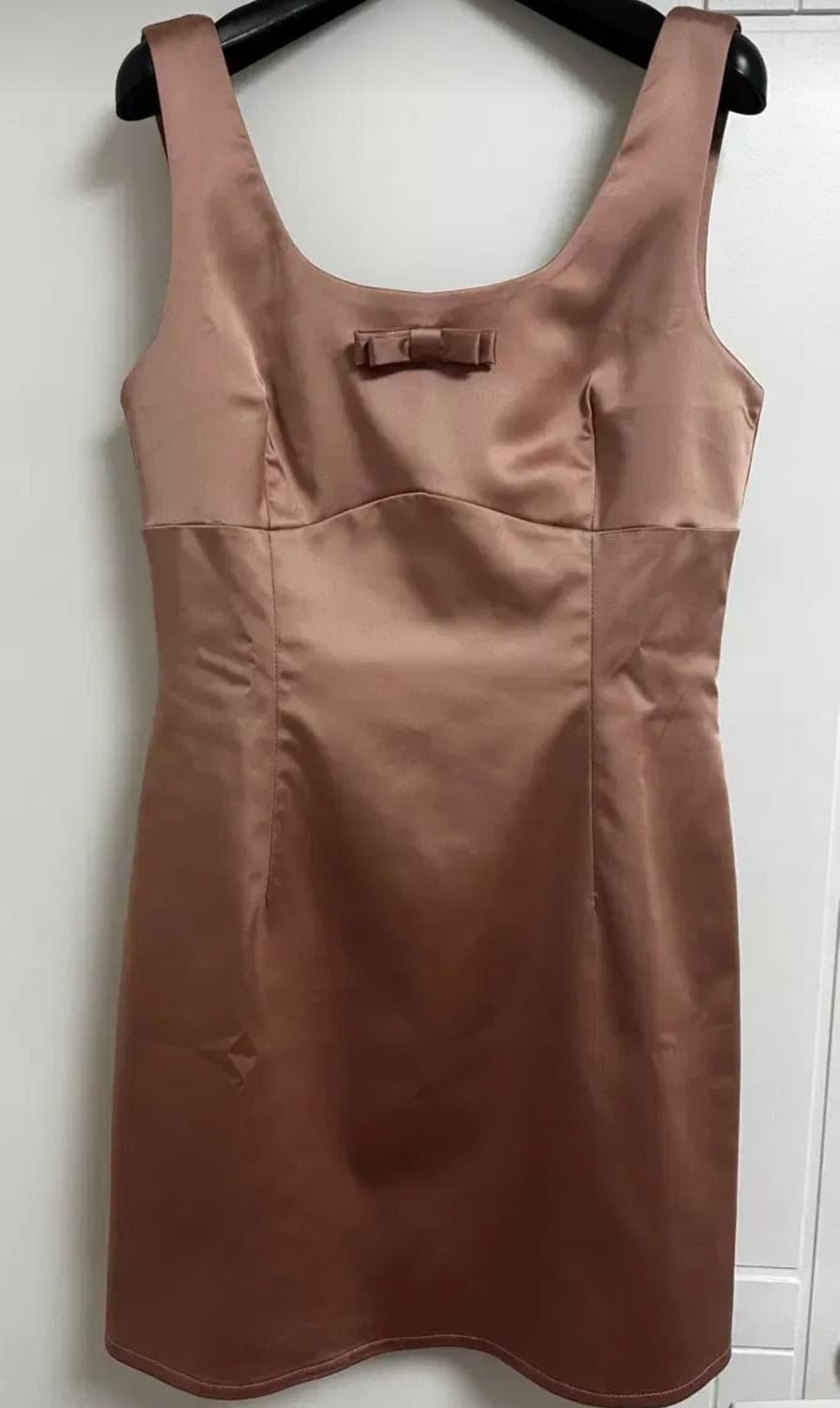 루루서울 slim satin 원피스 상품이미지5