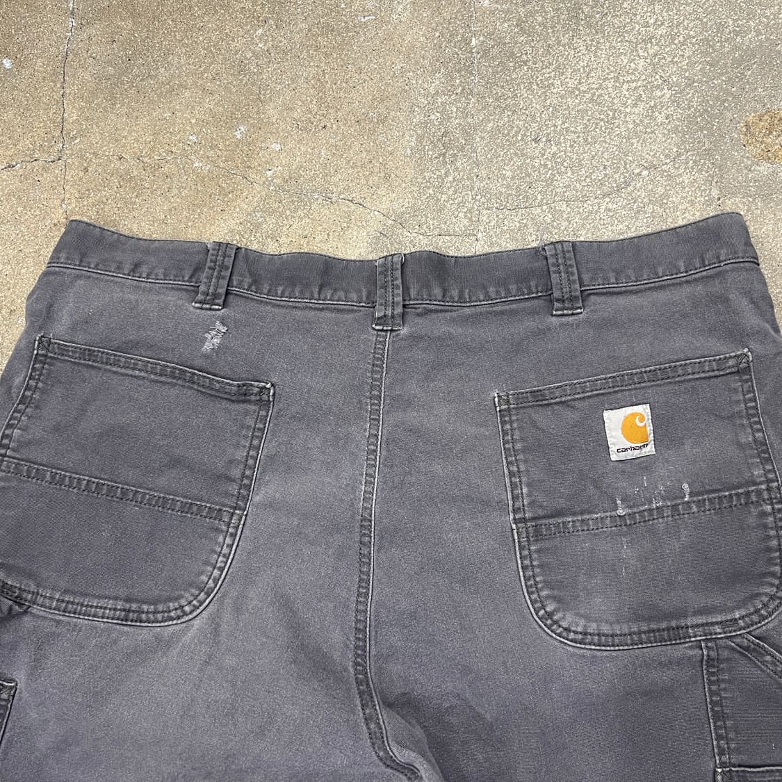 칼하트 릴렉스핏 캔버스 워크 숏 상품이미지6