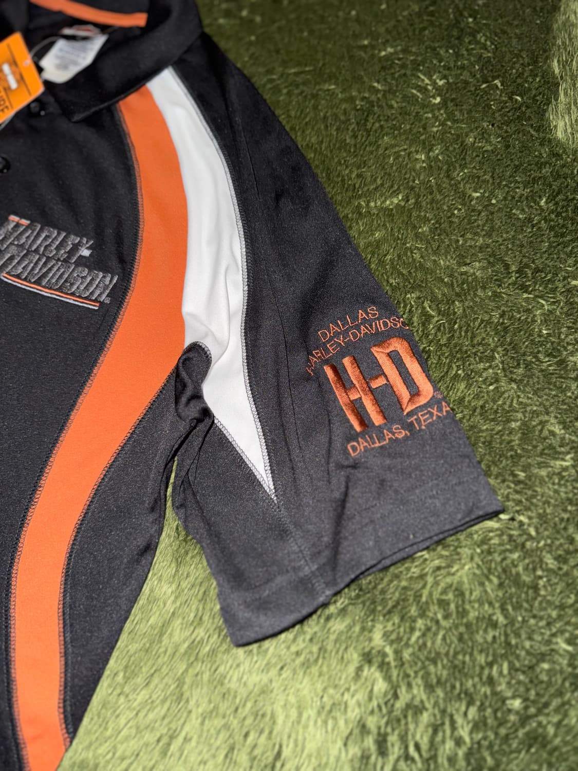 [S] 할리데이비슨 댈러스 딜러샵 유니폼 폴로 티셔츠 상품이미지4