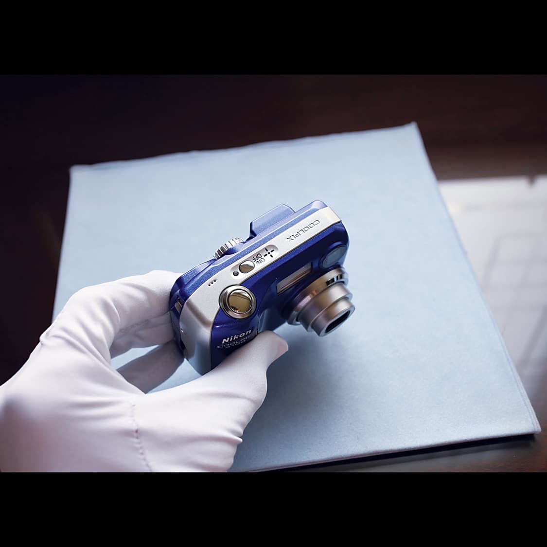 니콘 쿨픽스 4100 블루 빈티지디카 상품이미지2
