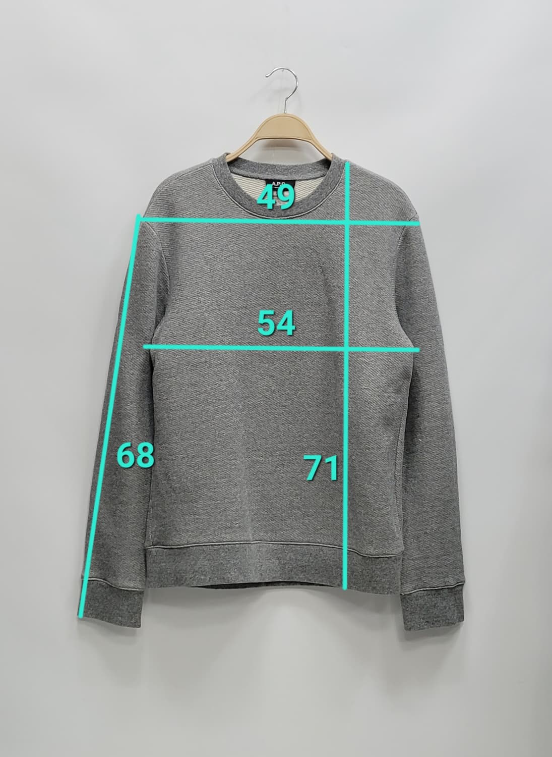 A.P.C. 아페쎄 스웻셔츠 맨투맨 / 남 L 
 상품이미지9