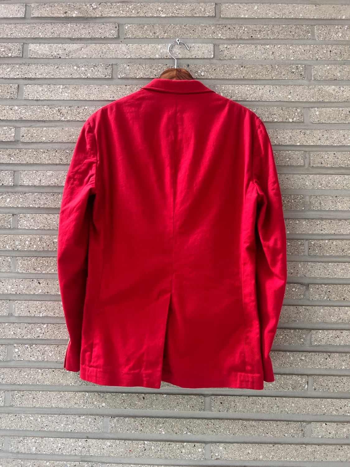 [M]폴로 랄프로렌 Made in Italy 레드 코튼 블레이저 상품이미지8