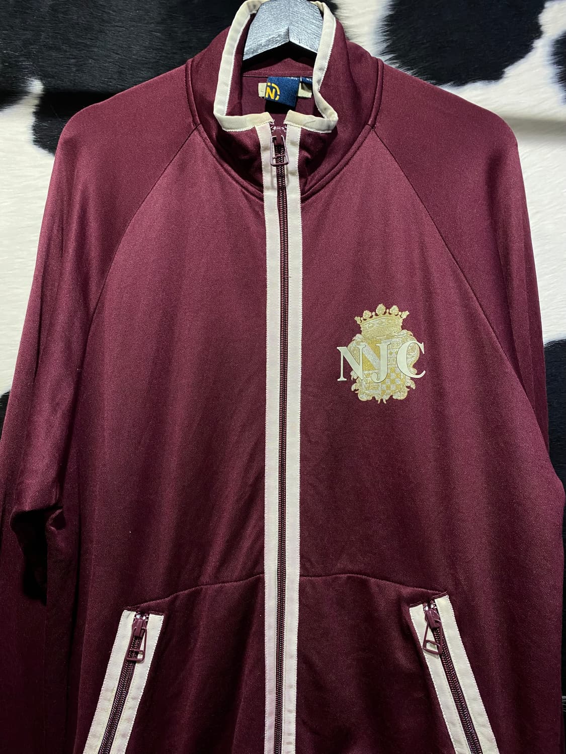 Nautica 버건디 라인포인트 져지집업 상품이미지3