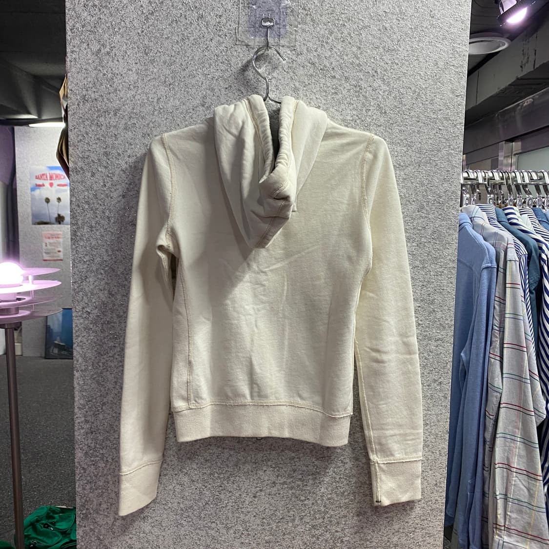 아베크롬비 빈티지 투웨이 크림 후드집업 B4290 상품이미지6