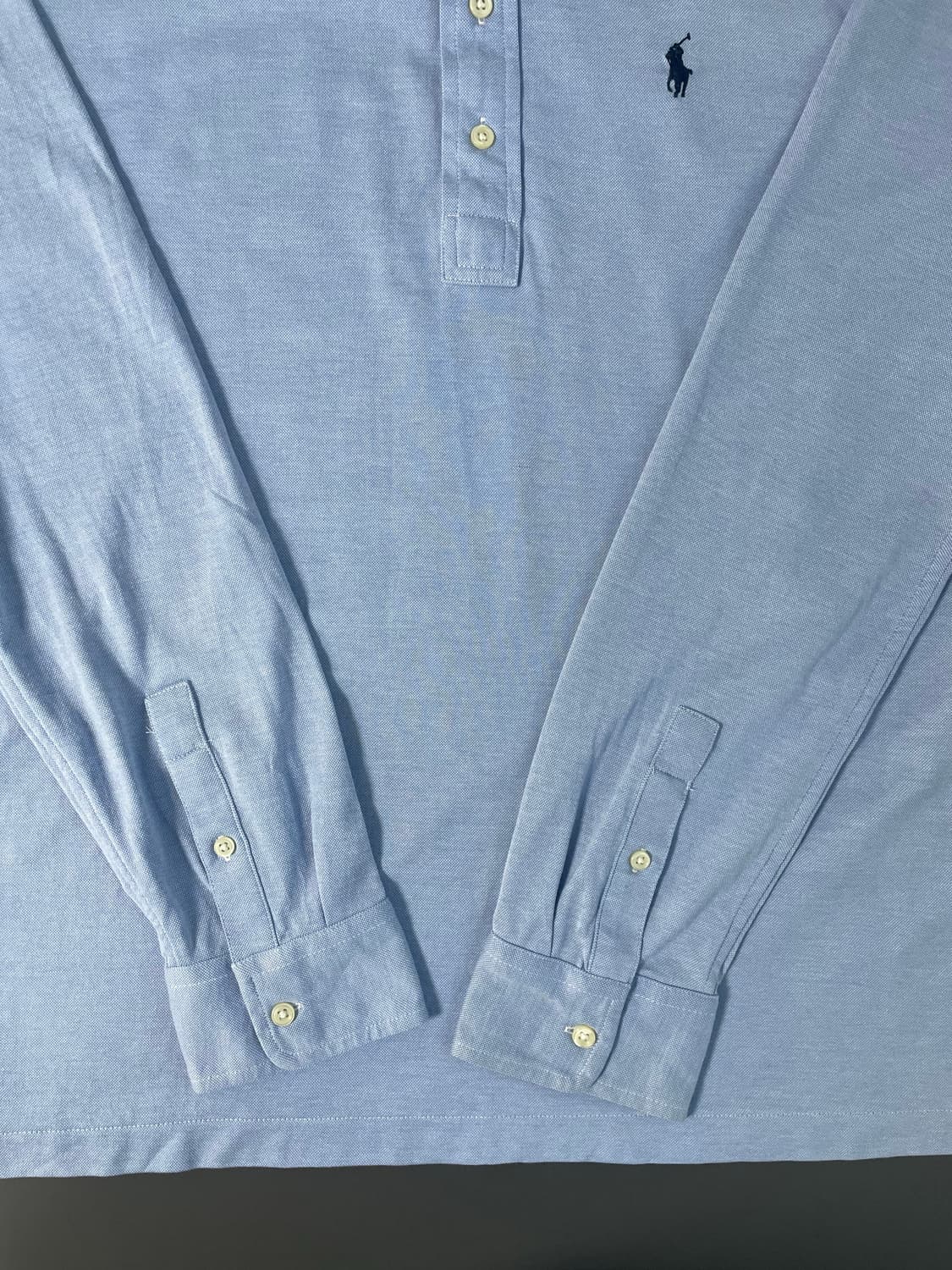 [L] 폴로 랄프로렌 메쉬 폴로 긴팔 티셔츠 상품이미지5