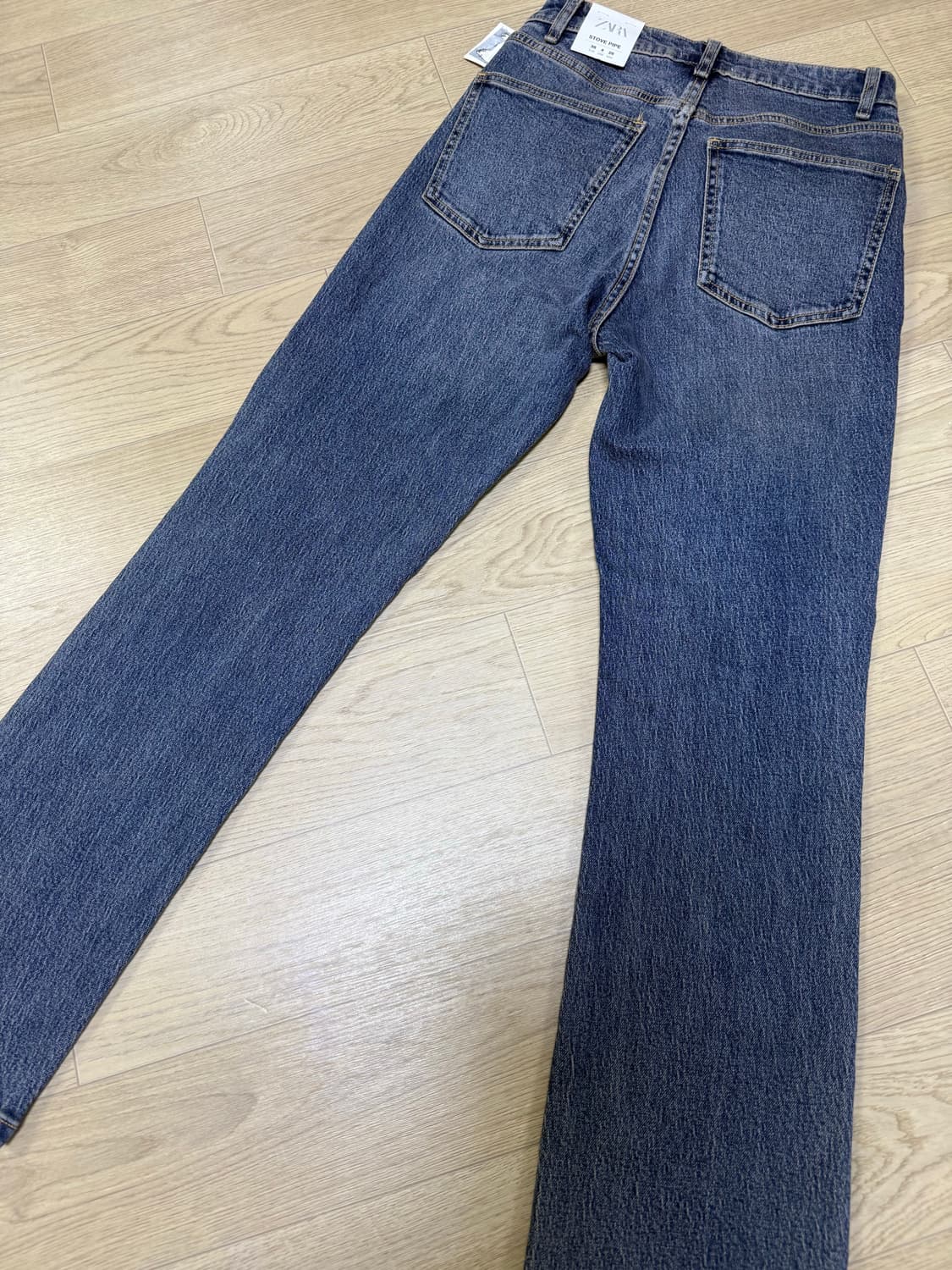 ZARA 자라 하이웨스트 앵클 데님 청바지 (텍있는 새상품/36사이즈) 상품이미지4