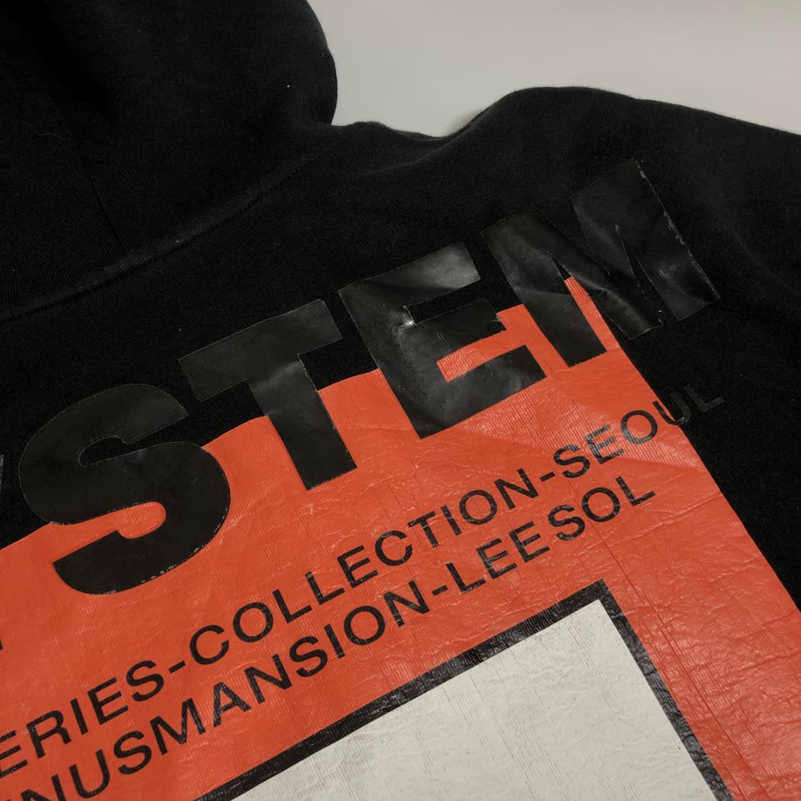 시스템 SSC 사이드집업 후드티 m 상품이미지8