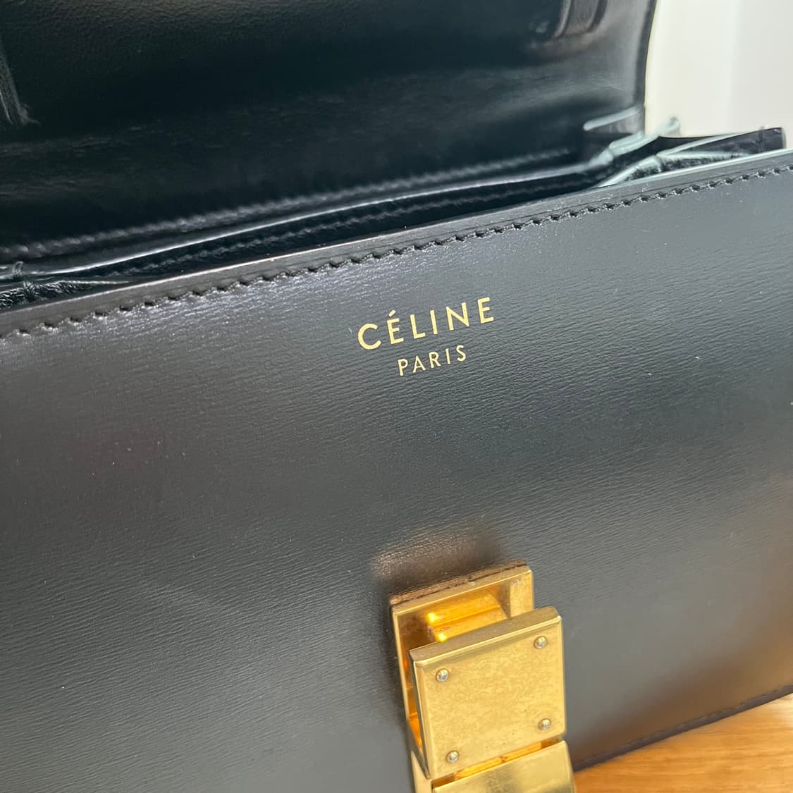 셀린느 클래식박스 스몰 블랙 상품이미지6