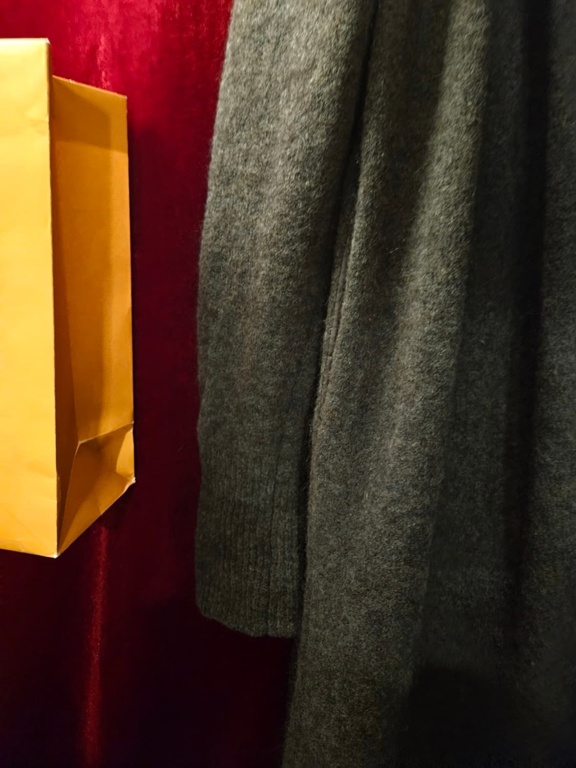 TIME 타임 여성 모헤어 풀 롱 가디건 Free사이즈 상품이미지7