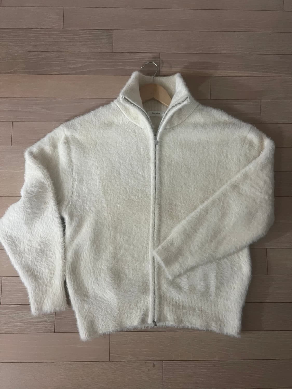 앙고라 니트집업 상품이미지2