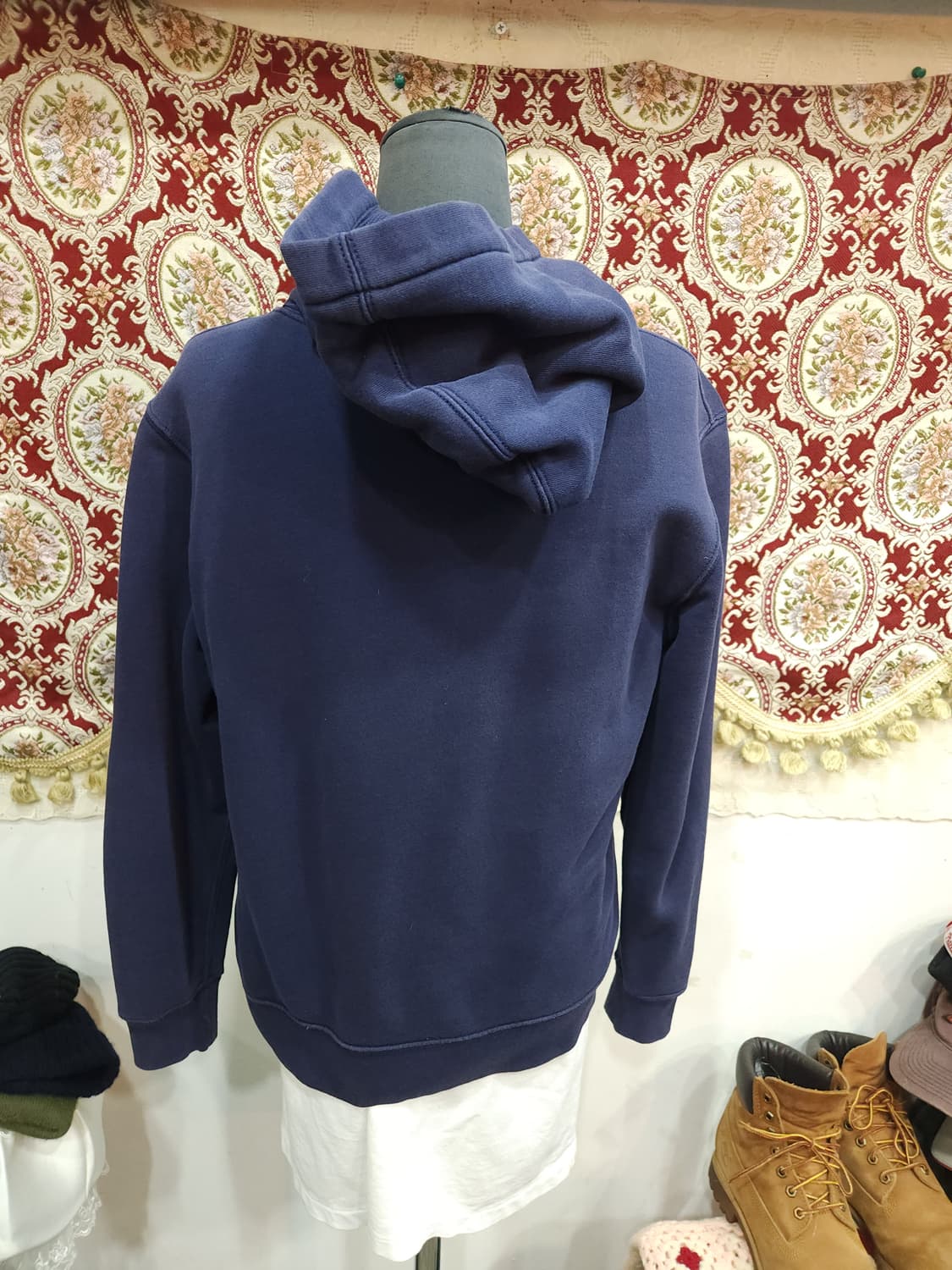 폴로 랄프로렌  네이비 기모 후드티

 상품이미지5