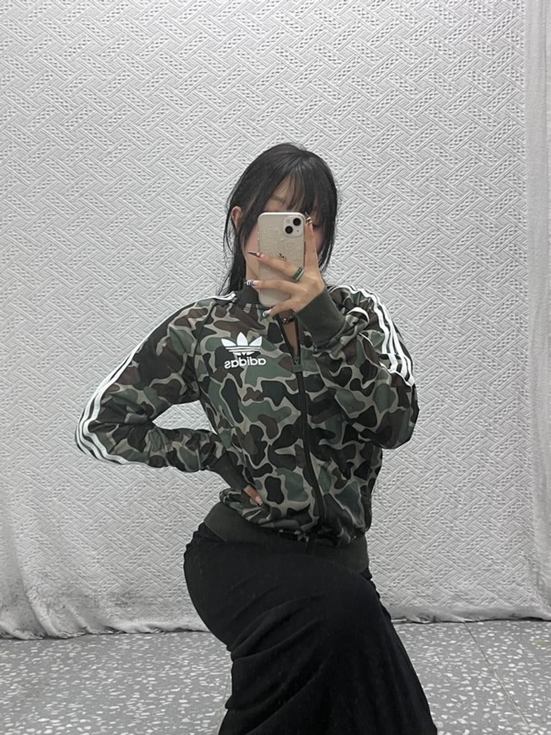 아디다스 Y2K 대장급 희귀 카모플라주 져지 집업 90 C07766 상품이미지1