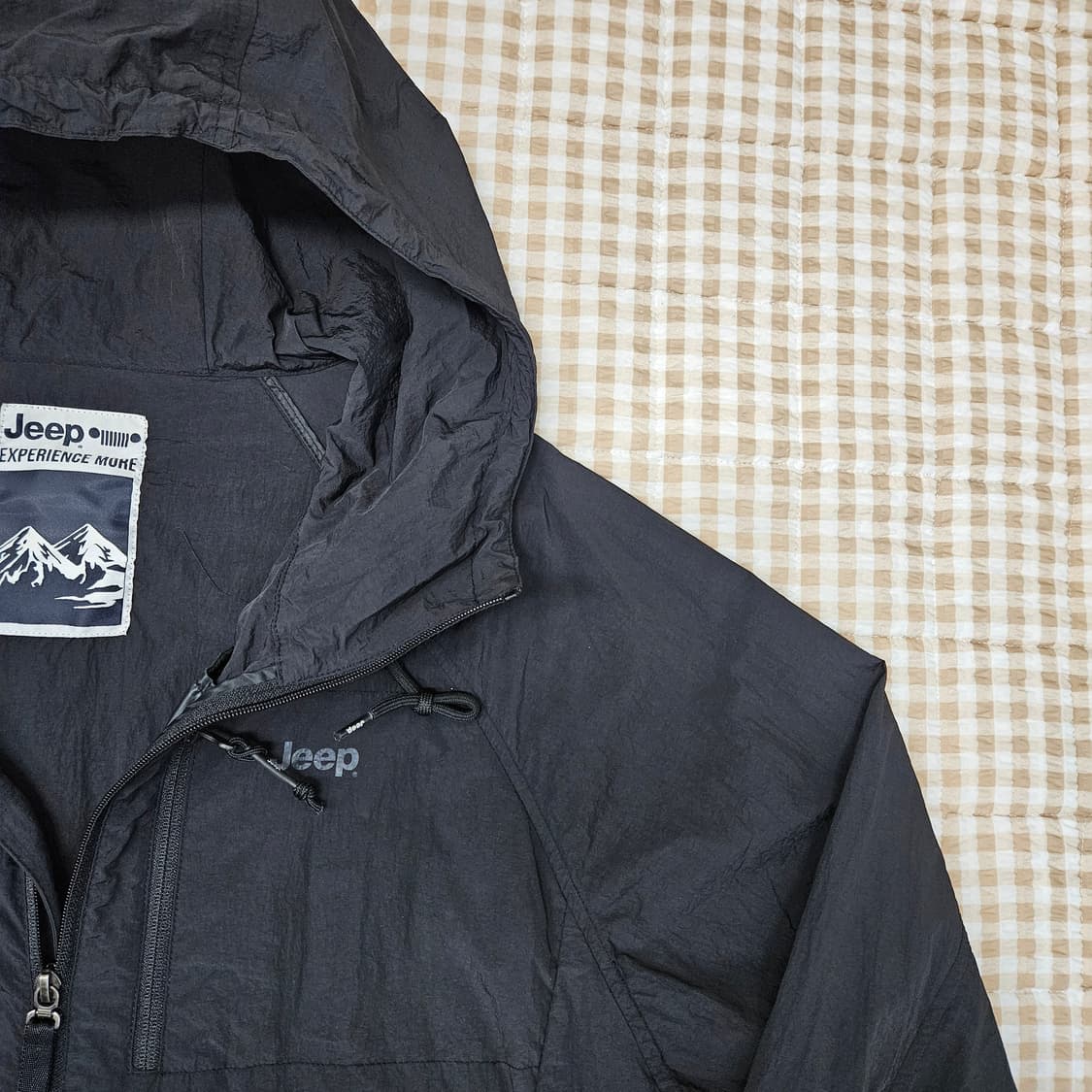 JEEP 지프 나일론 바람막이 후드집업 남자100~105 상품이미지3