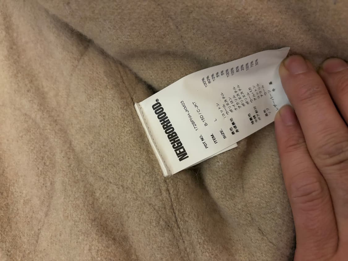 네이버후드 b15 자켓 / 블랙 / L사이즈 상품이미지3