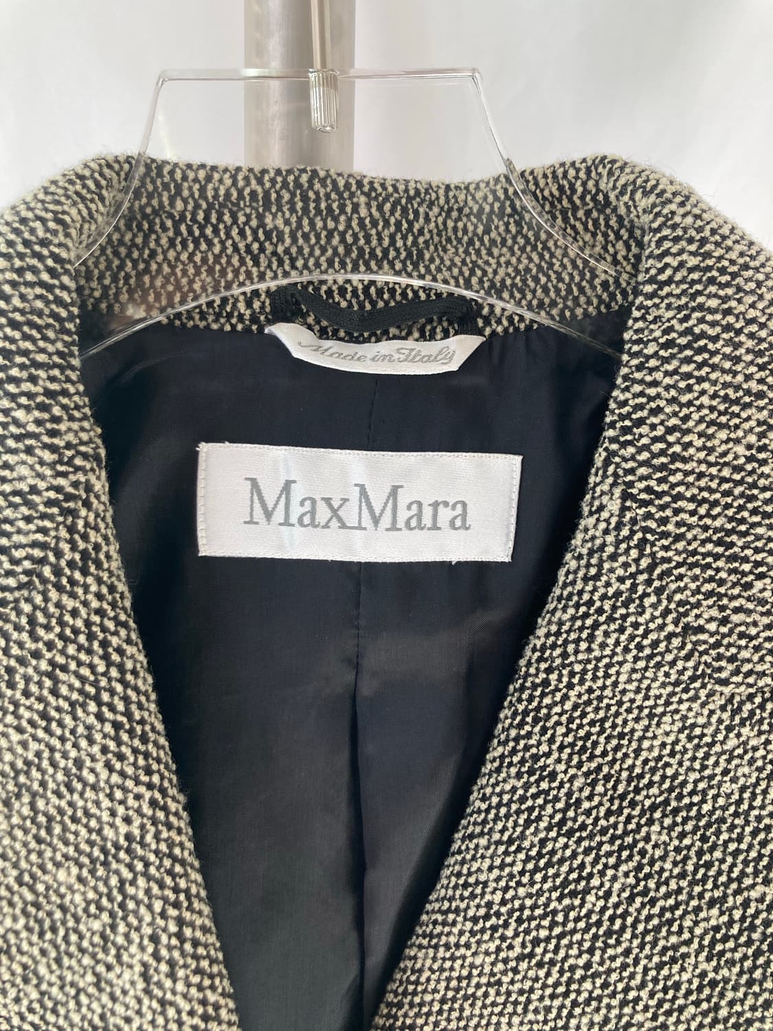 거의새것) 막스마라 벨티드 트위드 모자켓 여성자켓 상품이미지7