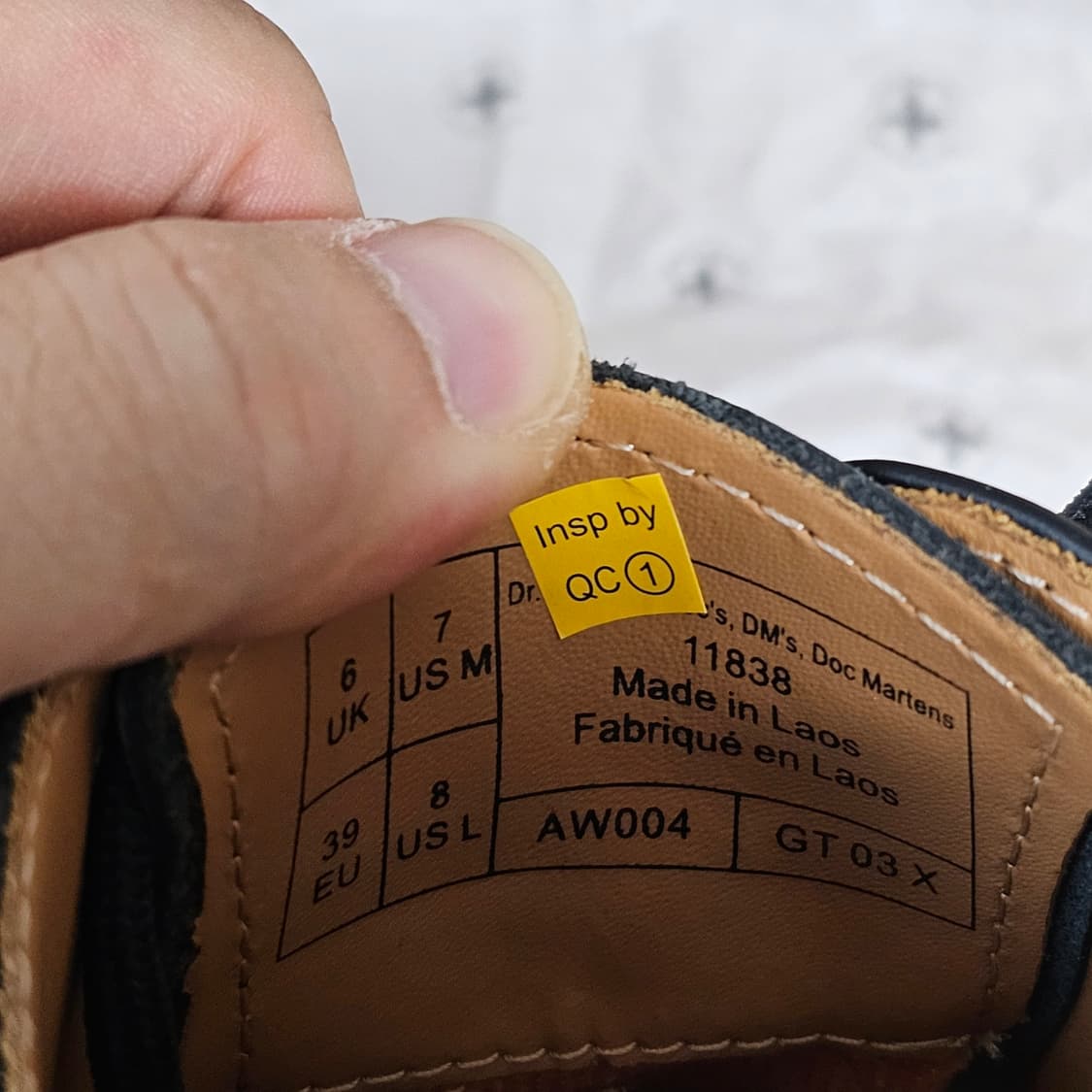 250 새제품) 닥터마틴 1461 나파 무광 구두 워커 11838001 상품이미지6