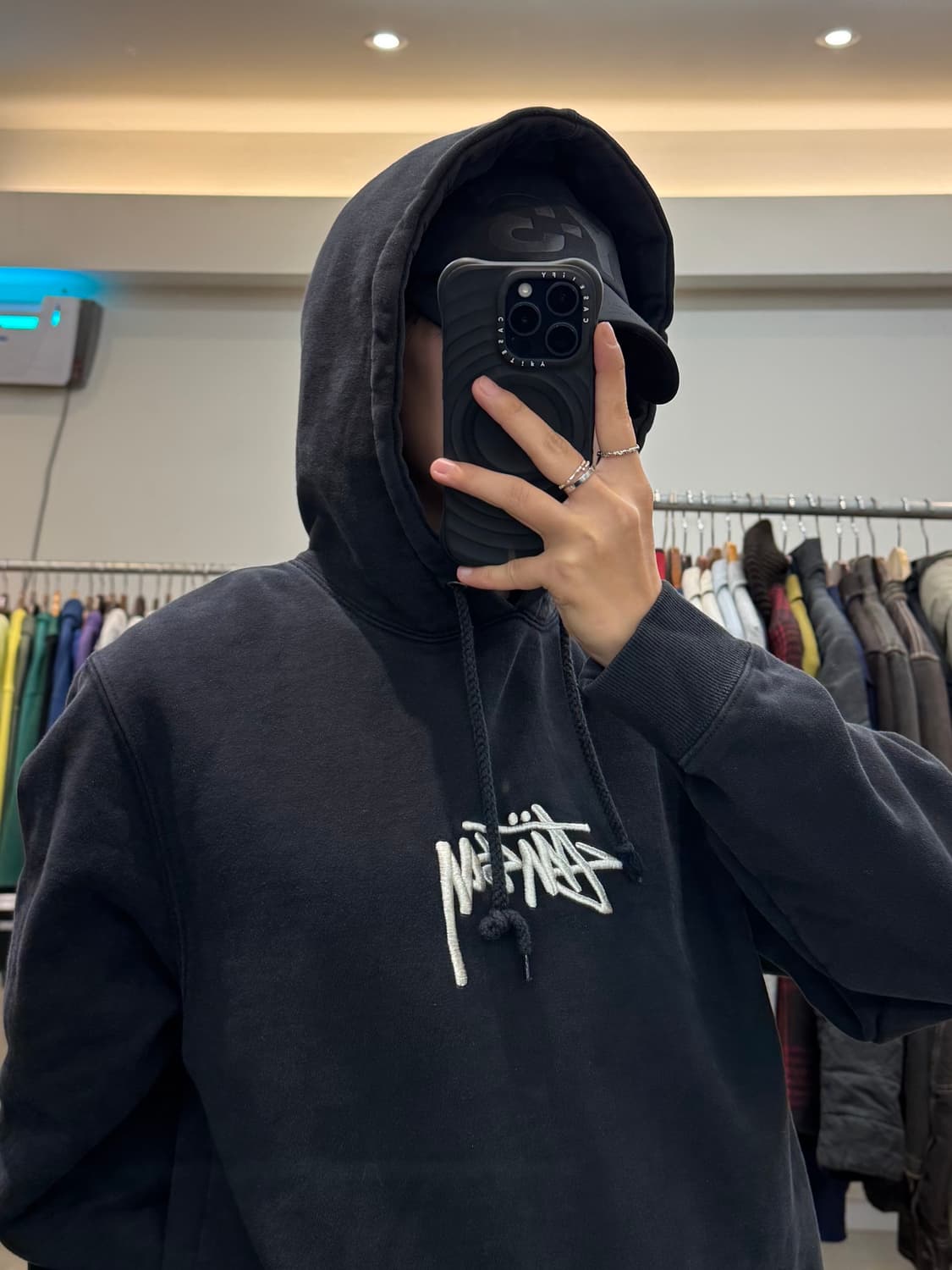 스투시 자수로고 후드티 상품이미지9