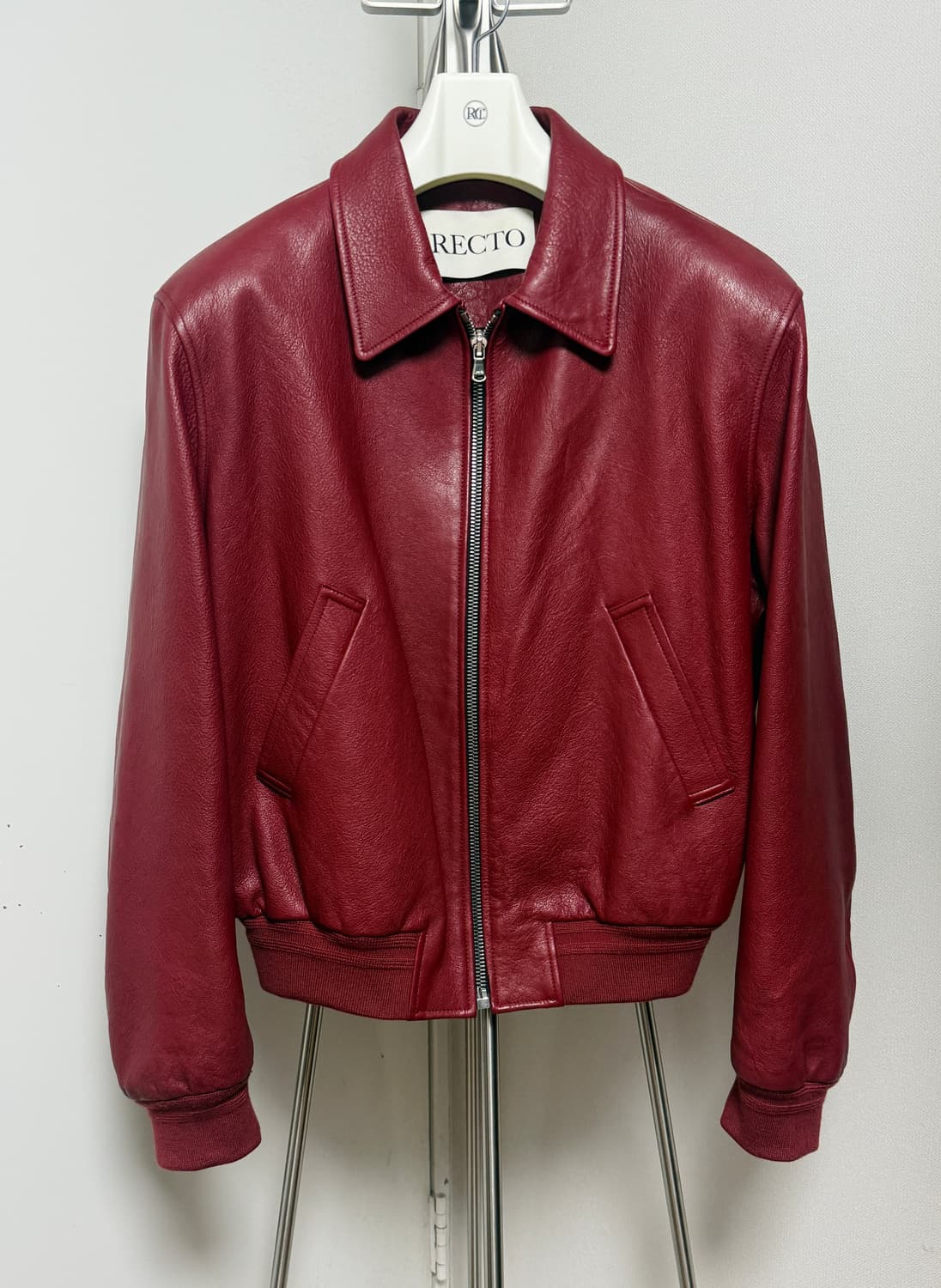 렉토 시그니처 벤 21 빈티지 레드 점퍼 M 상품이미지7