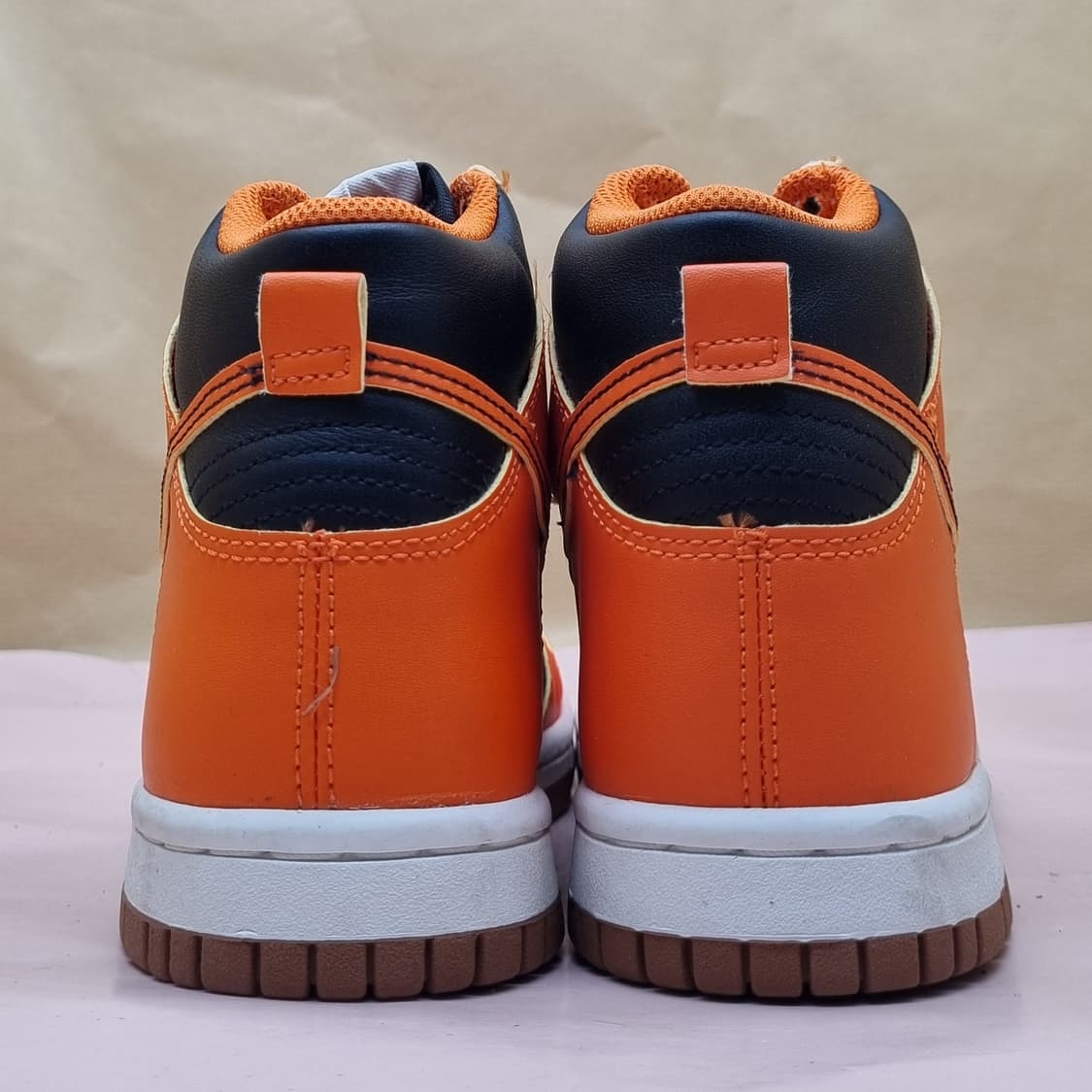 나이키 덩크 하이 오렌지 하이탑 235 상품이미지4
