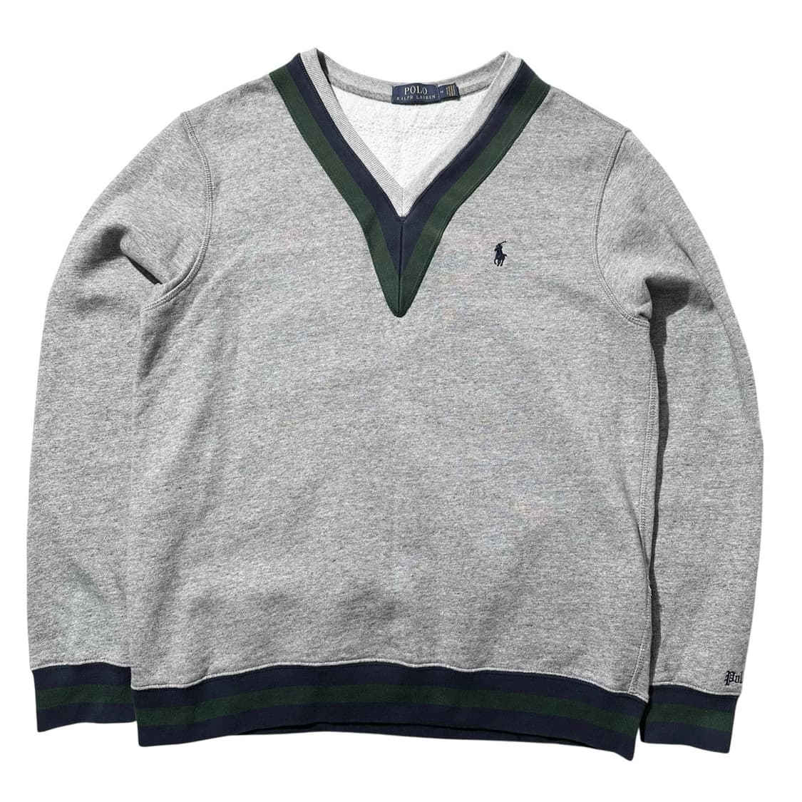 폴로 랄프로렌 크리켓 V넥 맨투맨 상품이미지1