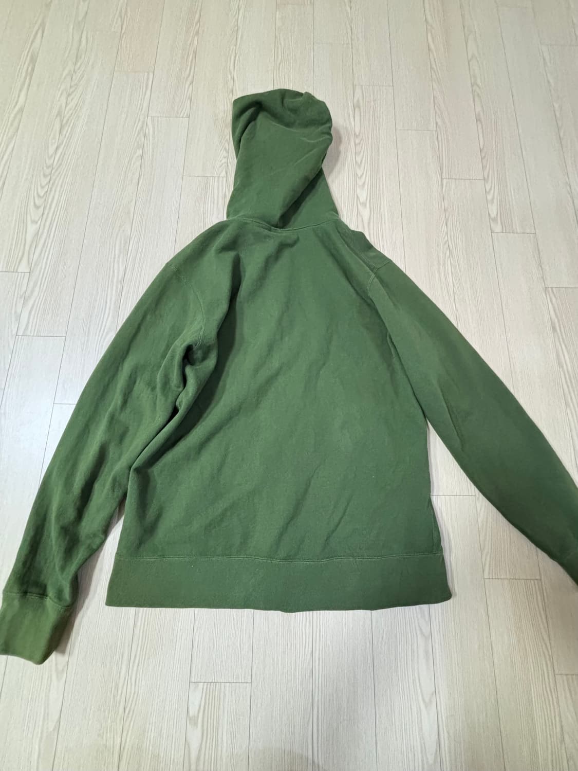 베이프 후드집업 그린 상품이미지2