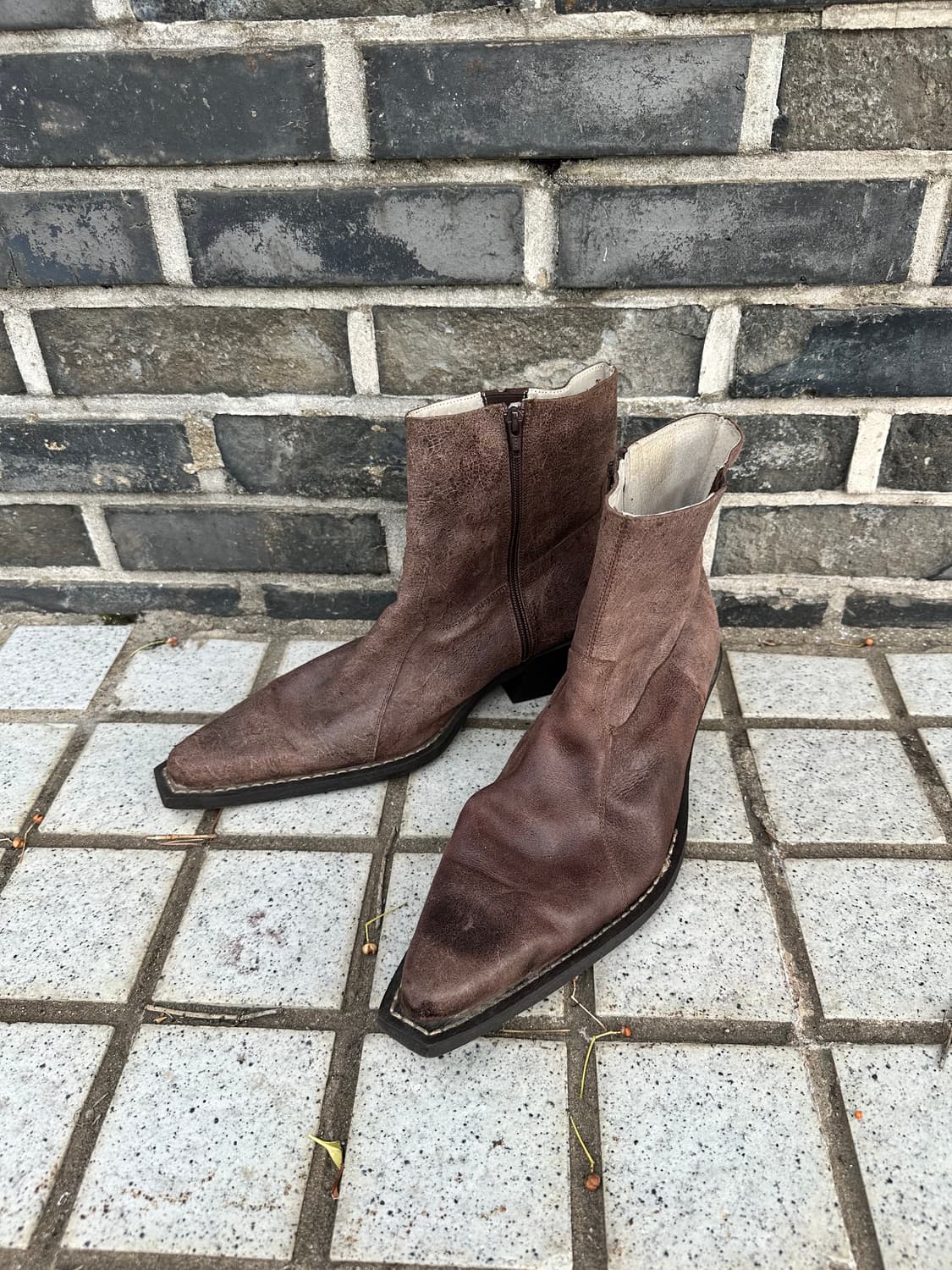 빈티지 브라운 웨스턴 부츠  상품이미지2