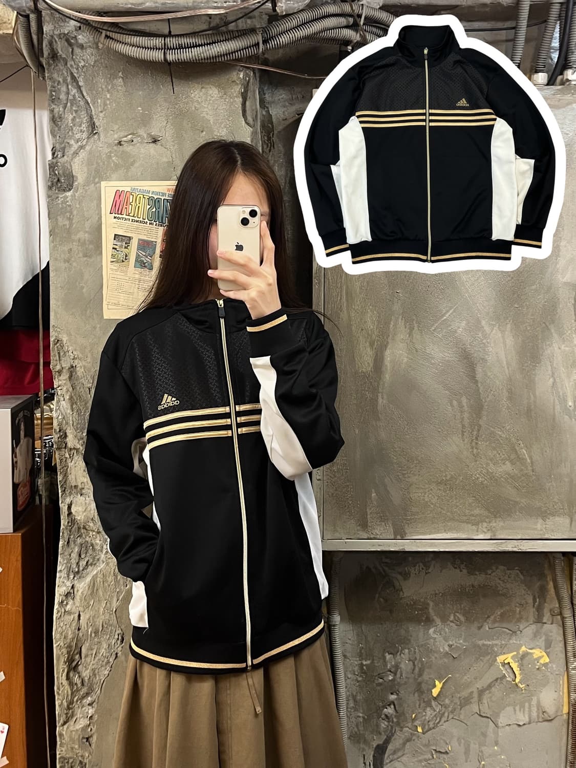 아디다스 져지 블랙 100 #csz649 상품이미지1