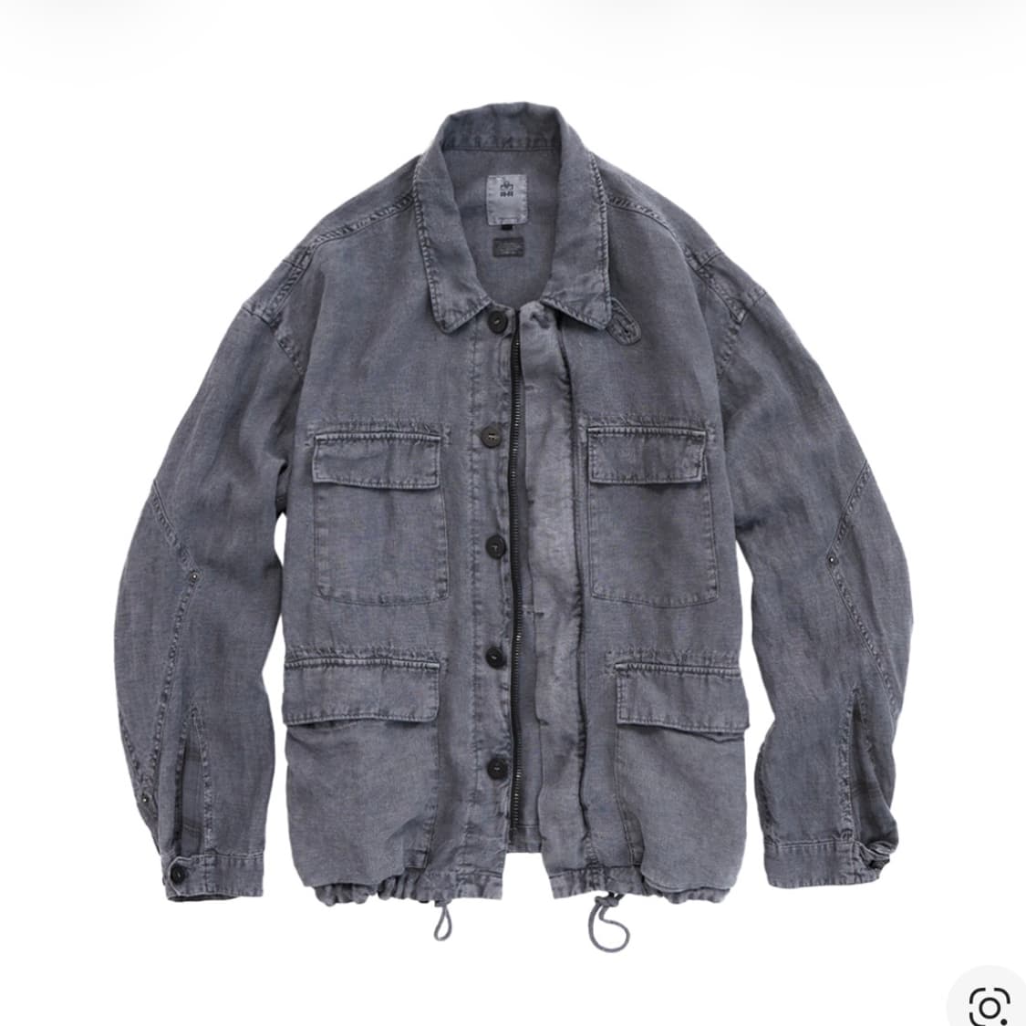 (3)폴리테루 린넨 필드 자켓 25FW 페이디드 블루 상품이미지1