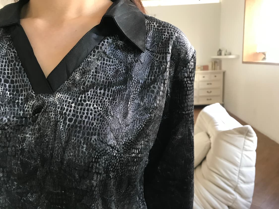 vintage pattern top 상품이미지6