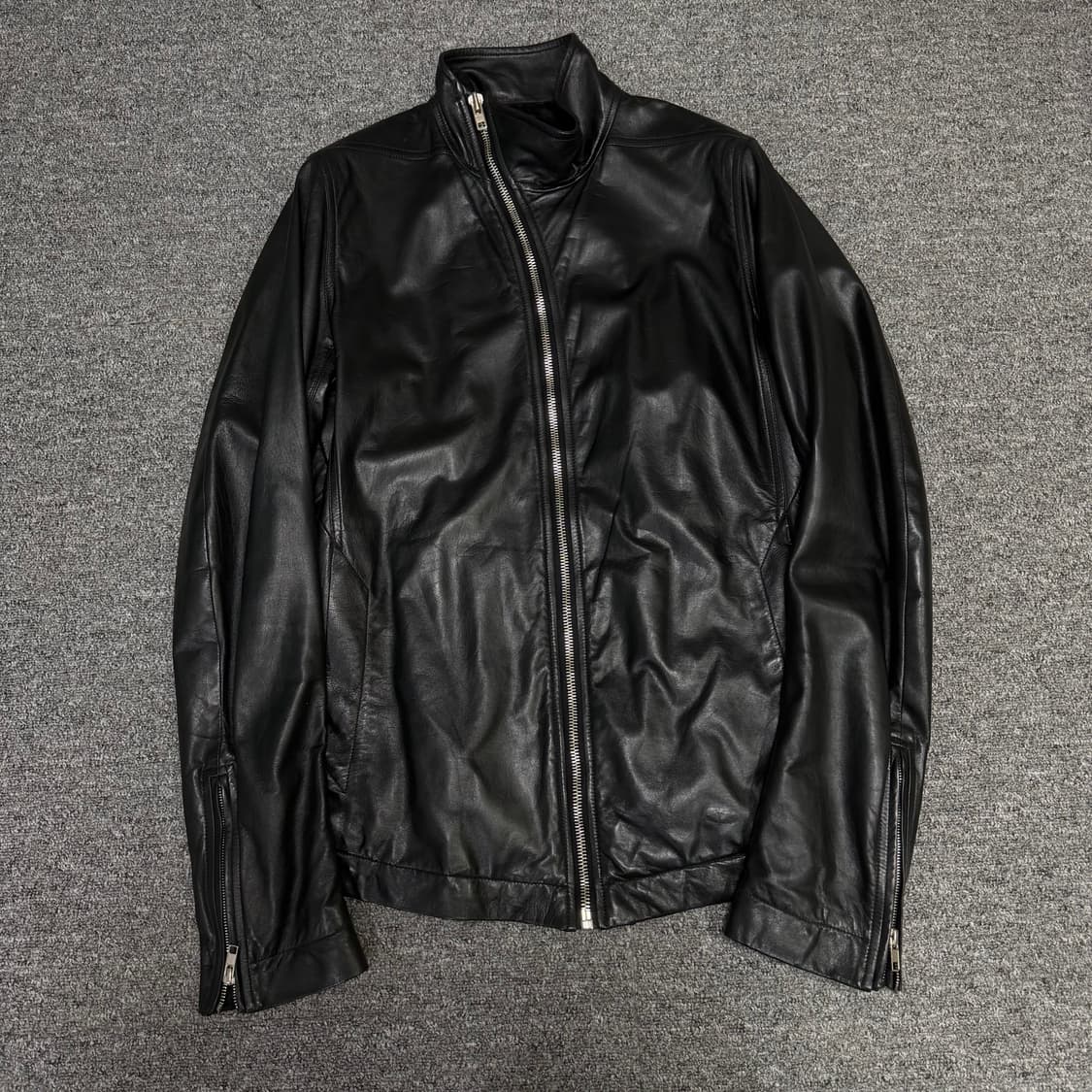 릭오웬스 몰리노 레더 자켓 상품이미지2