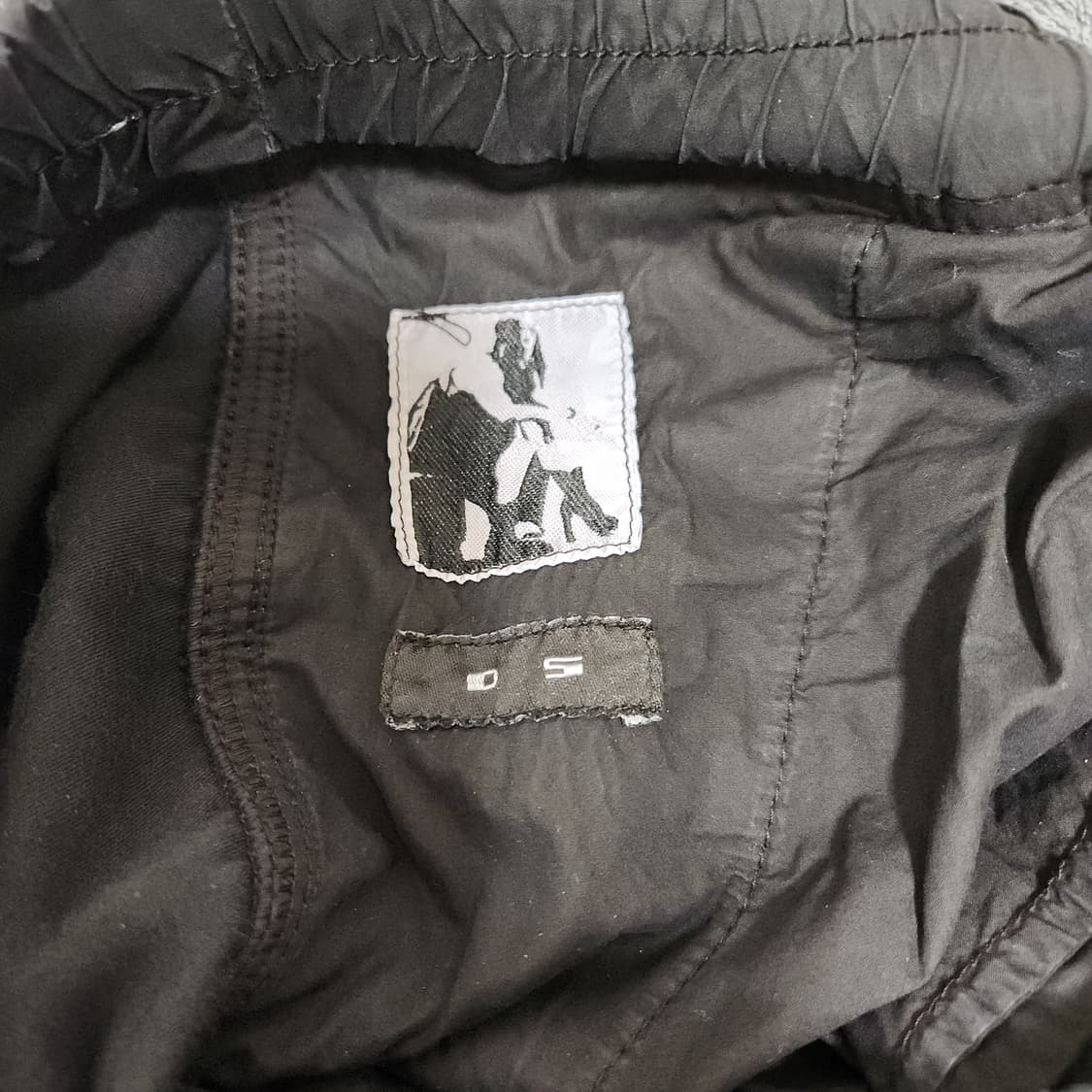 [M] 14fw 릭오웬스 다크쉐도우 배기 물스킨 롱팬츠 MAD 상품이미지6