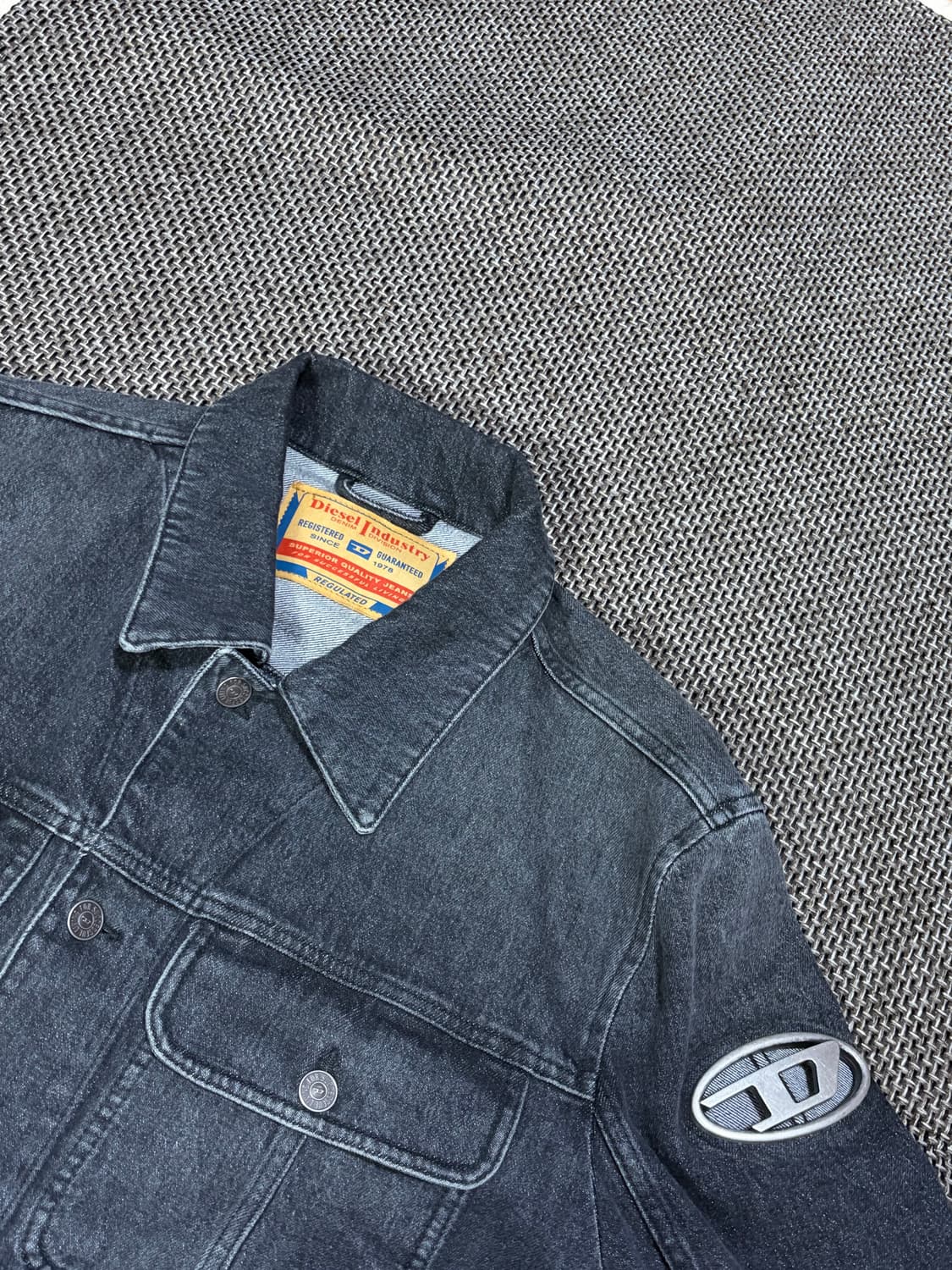 디젤 D-바르시 흑청 자켓 상품이미지1