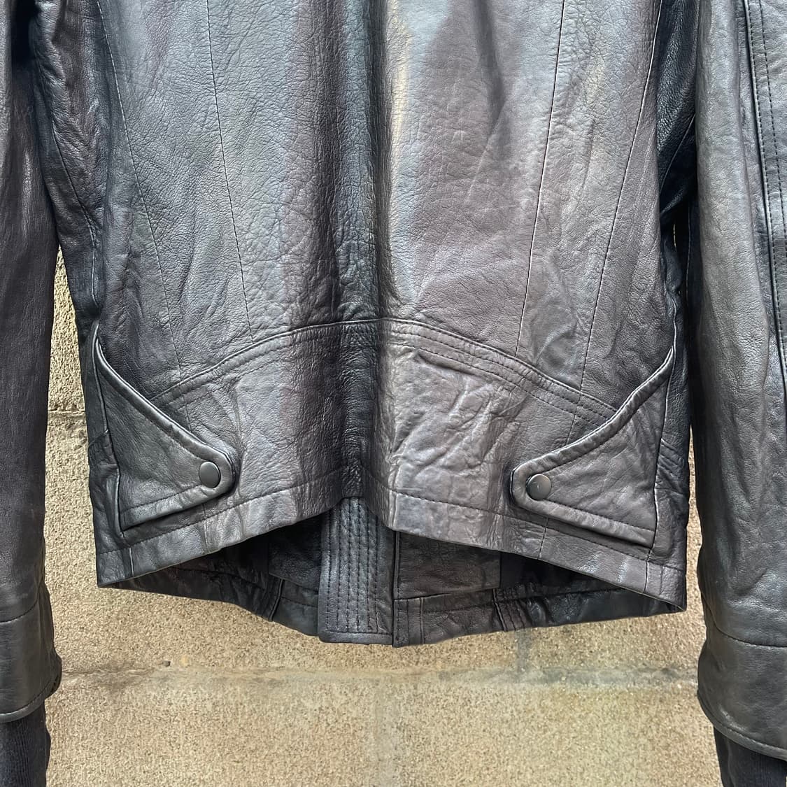 [95] Codes Combine 하이넥 양가죽 자켓 상품이미지6