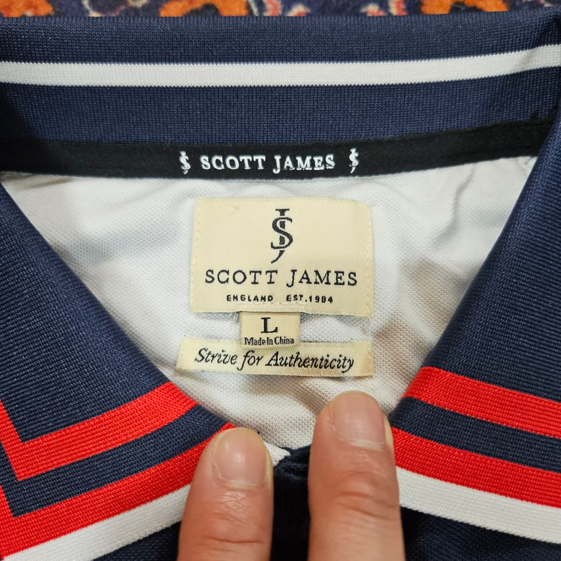 스코트제임스(Scott James) PK 반팔 카라넥 티셔츠 상품이미지7