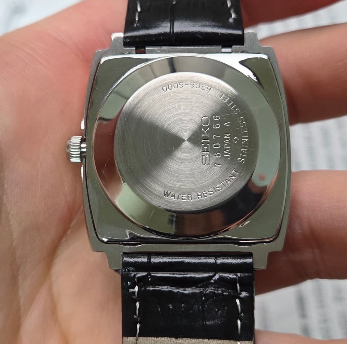 빈티지 세이코 액투스 SS 테레비 청록투톤 데이데이트 오토매틱
 상품이미지5