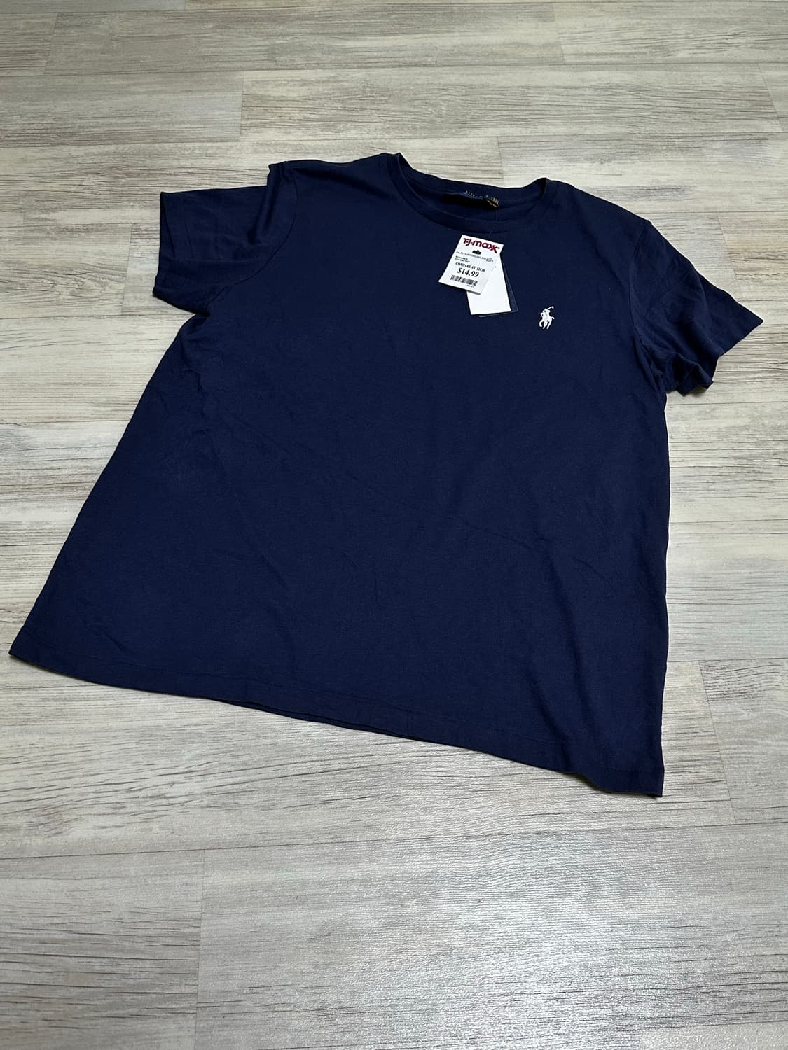 폴로 랄프 로렌 네이비 화이트 포니 반팔 티 판매 (100) 상품이미지2