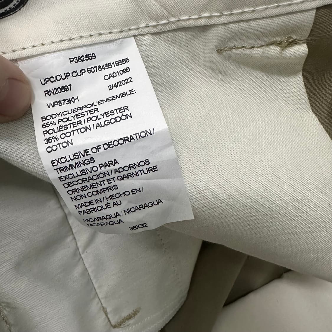 Dickies 디키즈 치노 코튼 면바지 팬츠 36인치 상품이미지9