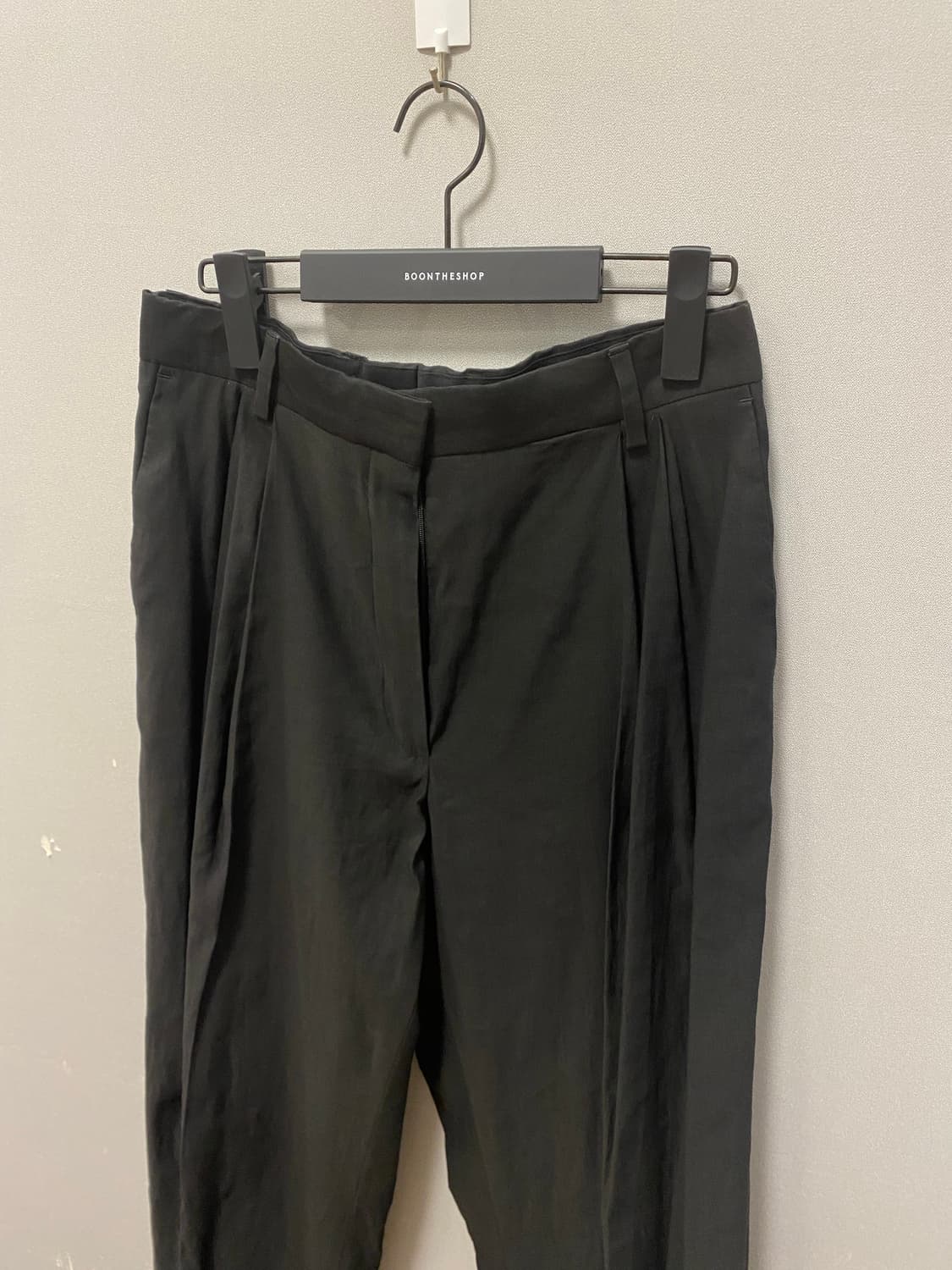 드리스반노튼 코튼린넨 투턱팬츠 38size 새상품 상품이미지2