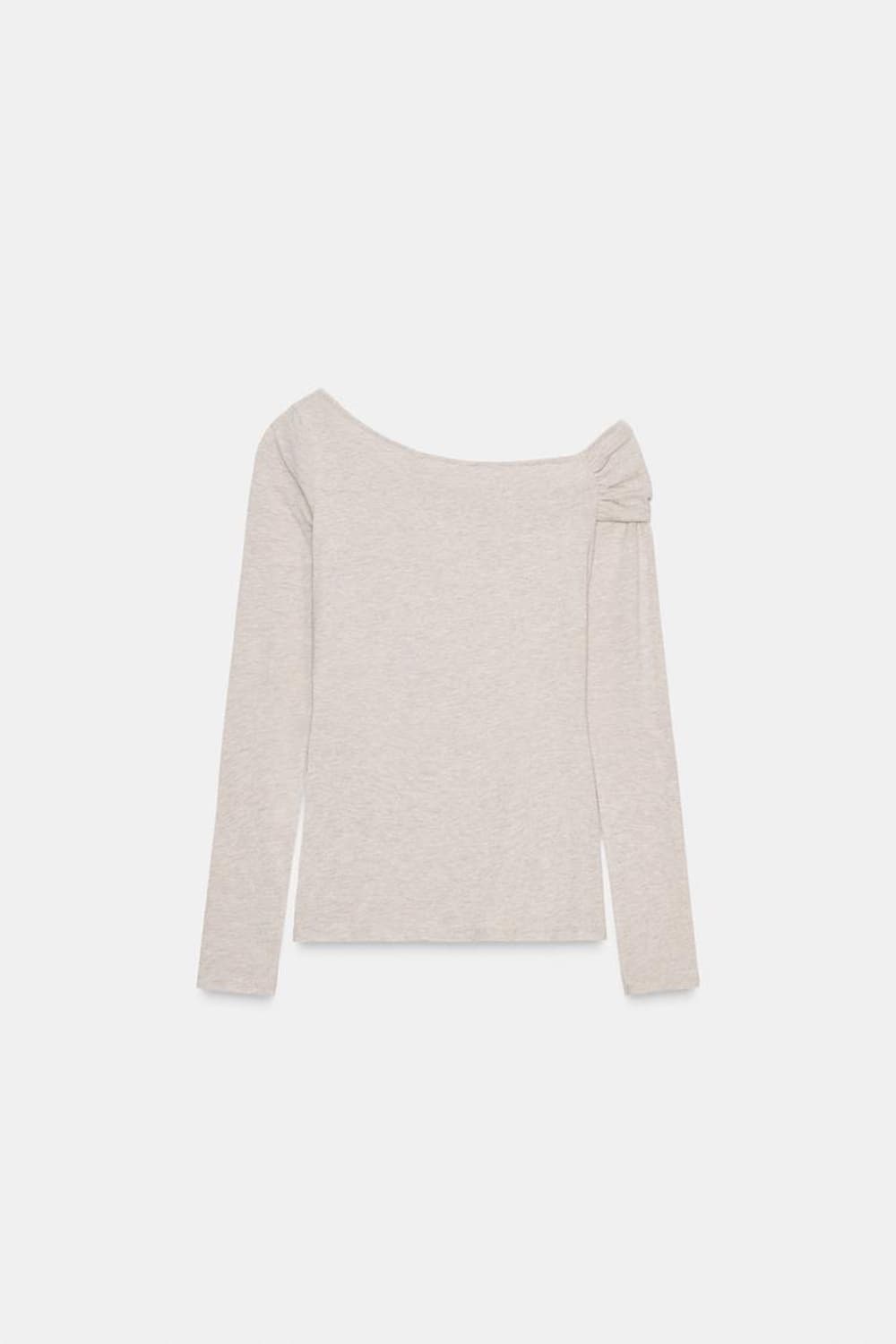 자라 비대칭 네크라인 탑 상품이미지3