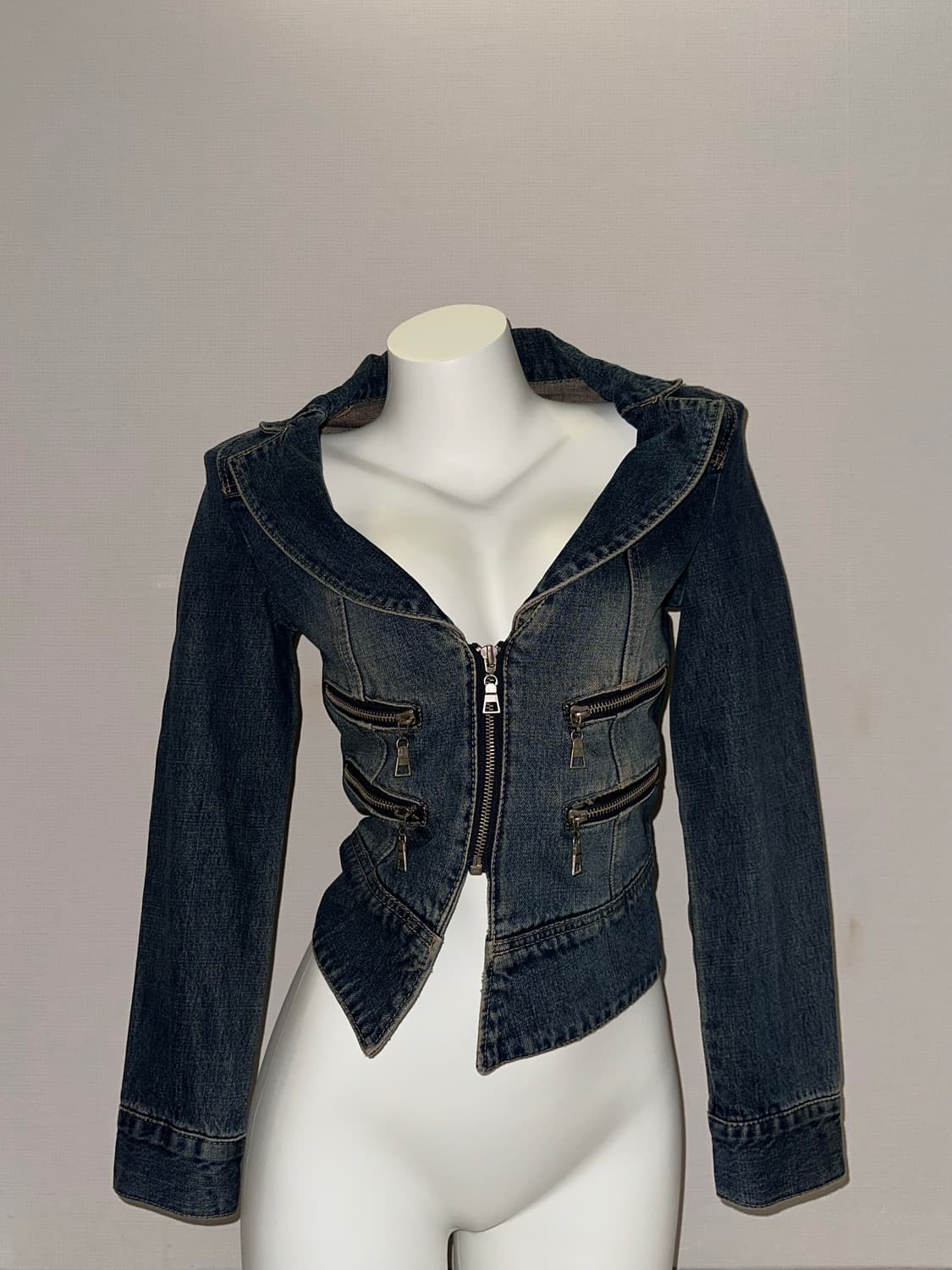 빈티지 청 자켓 상품이미지5