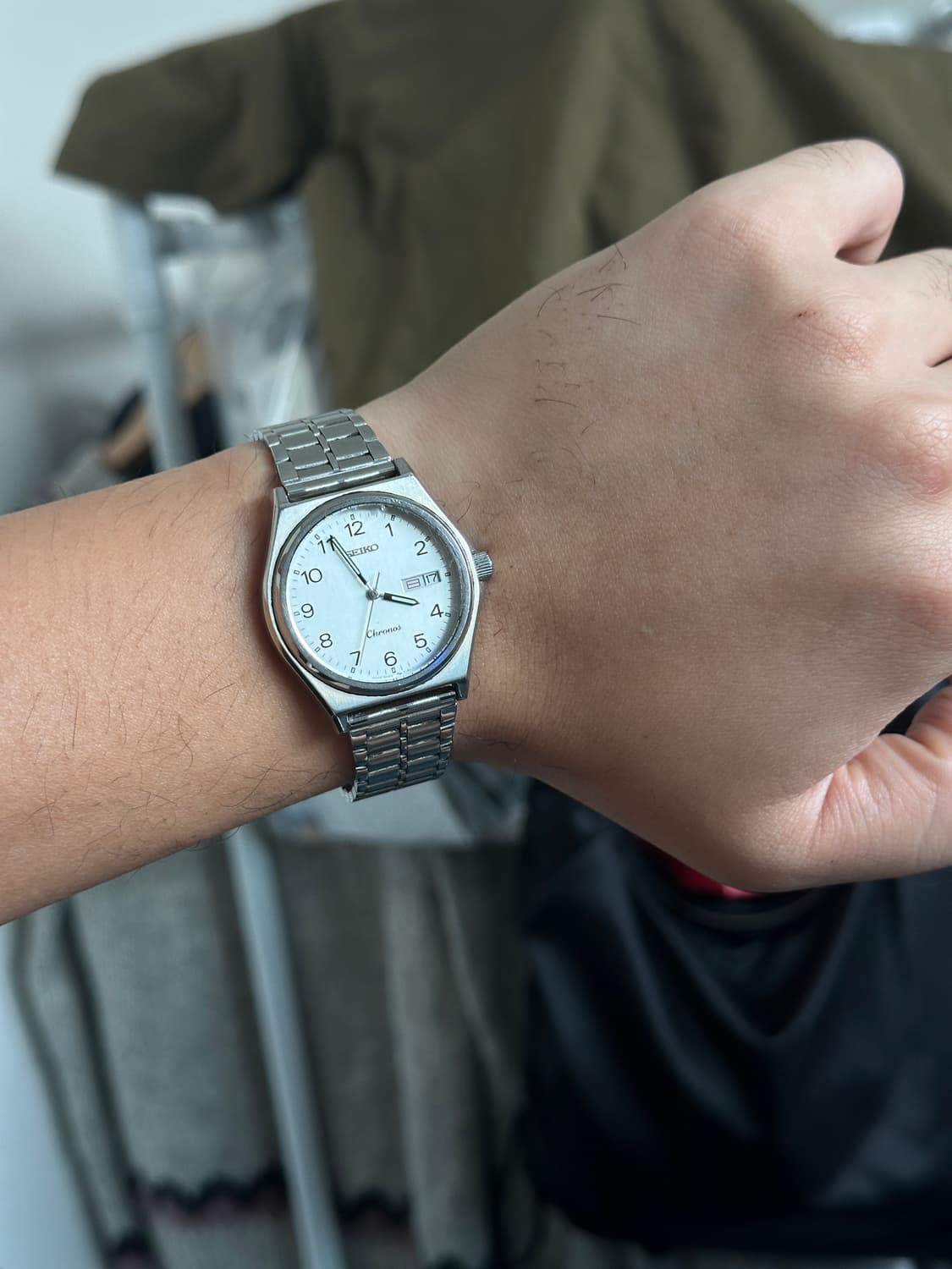 Seiko Vintage 세이코 크로노스 데이데이트 시계 상품이미지10