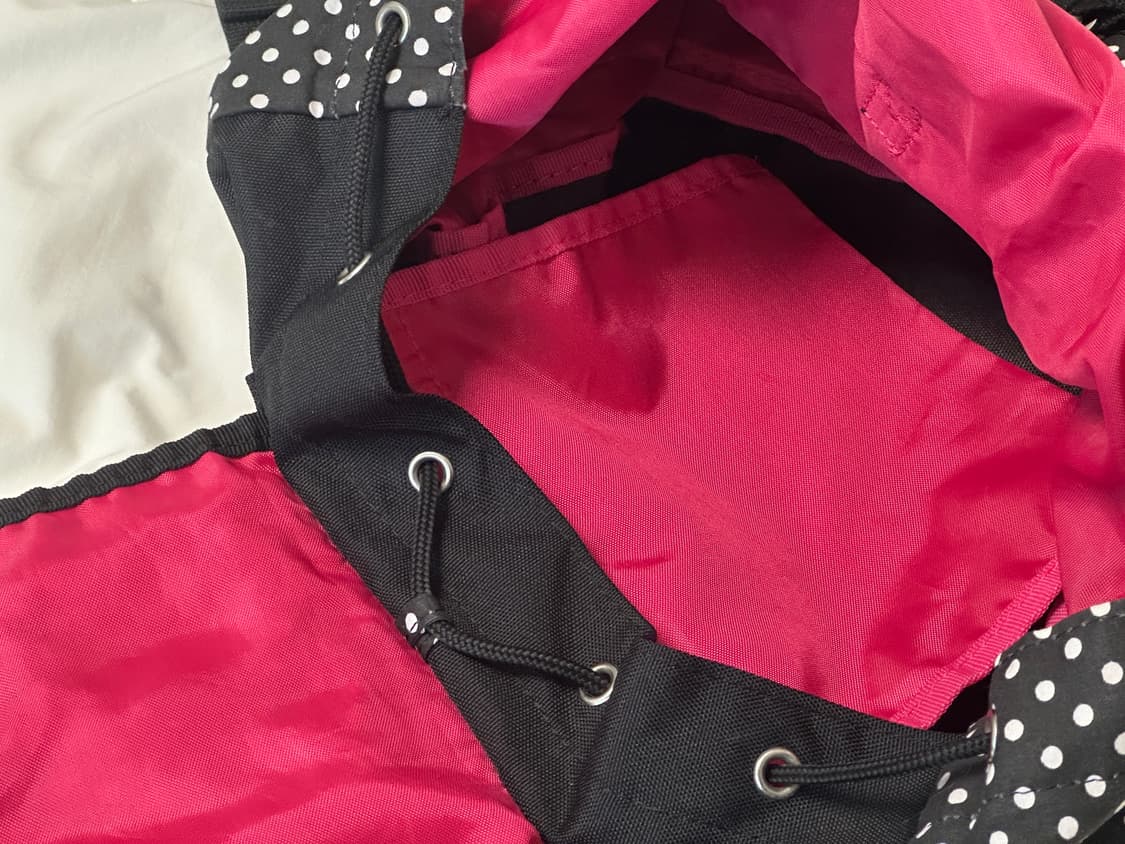 도트 백팩 블랙 상품이미지7